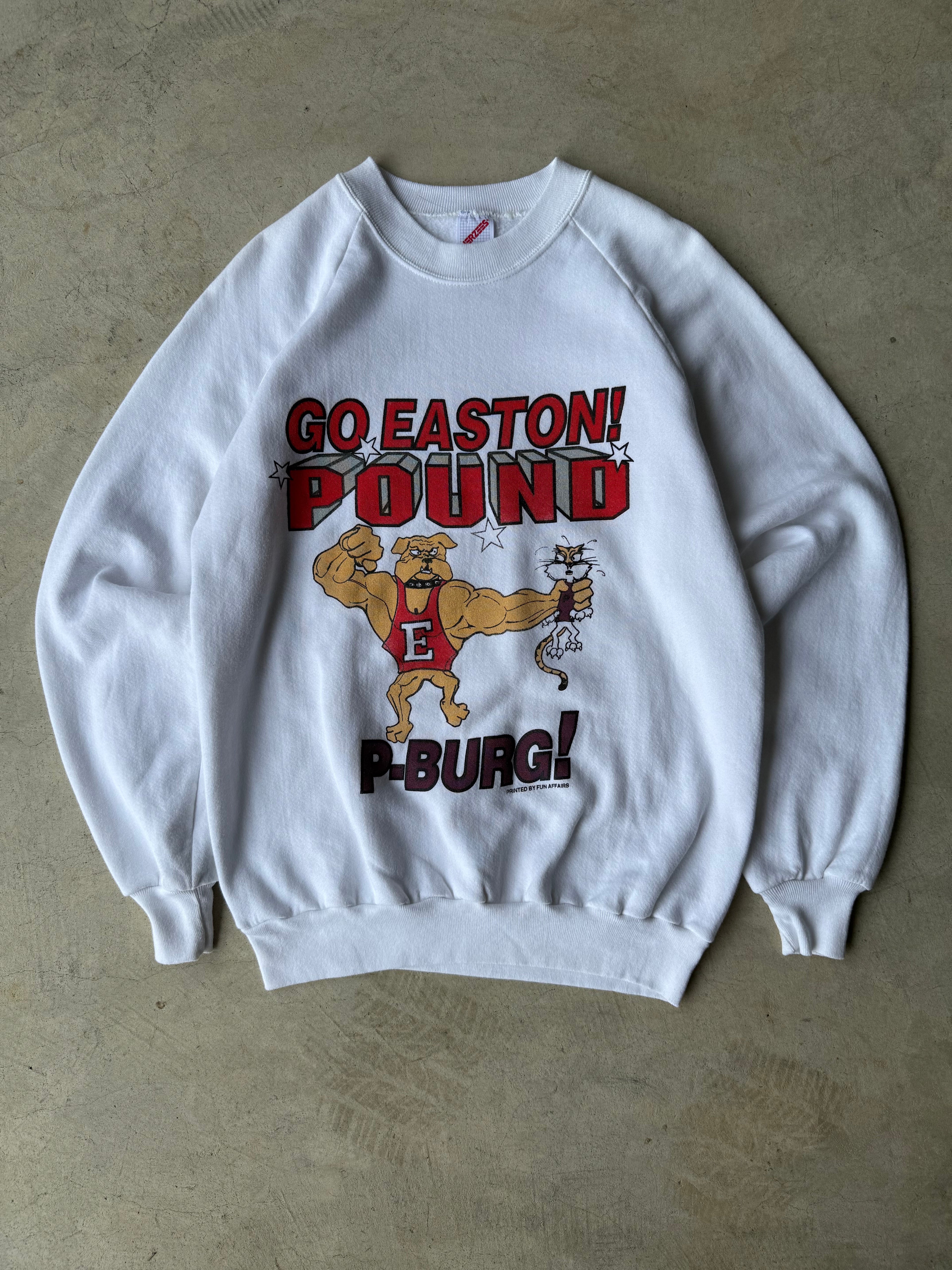 Vintage "Go Easton Pound" Crewneck - L