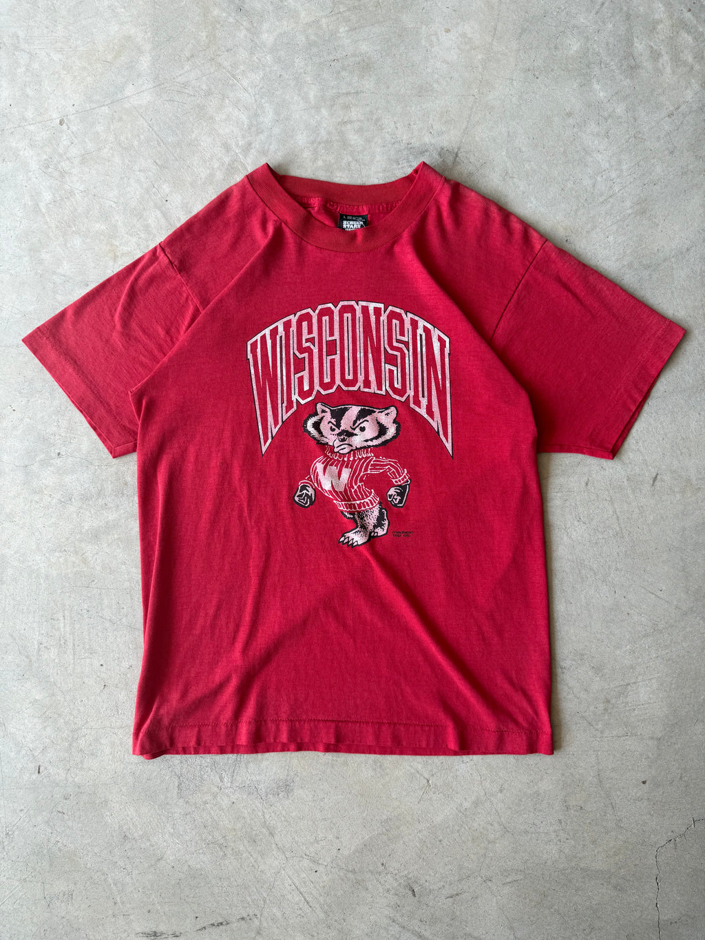 Vintage Wisconsin Tee - L