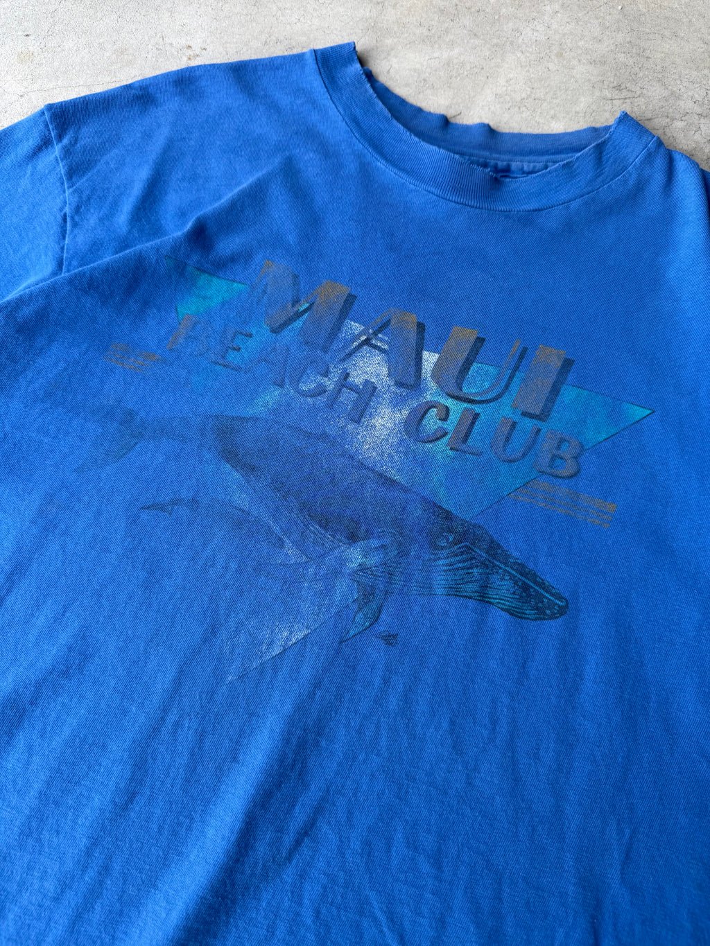 Vintage Faded Maui Beach Club Tee - XL