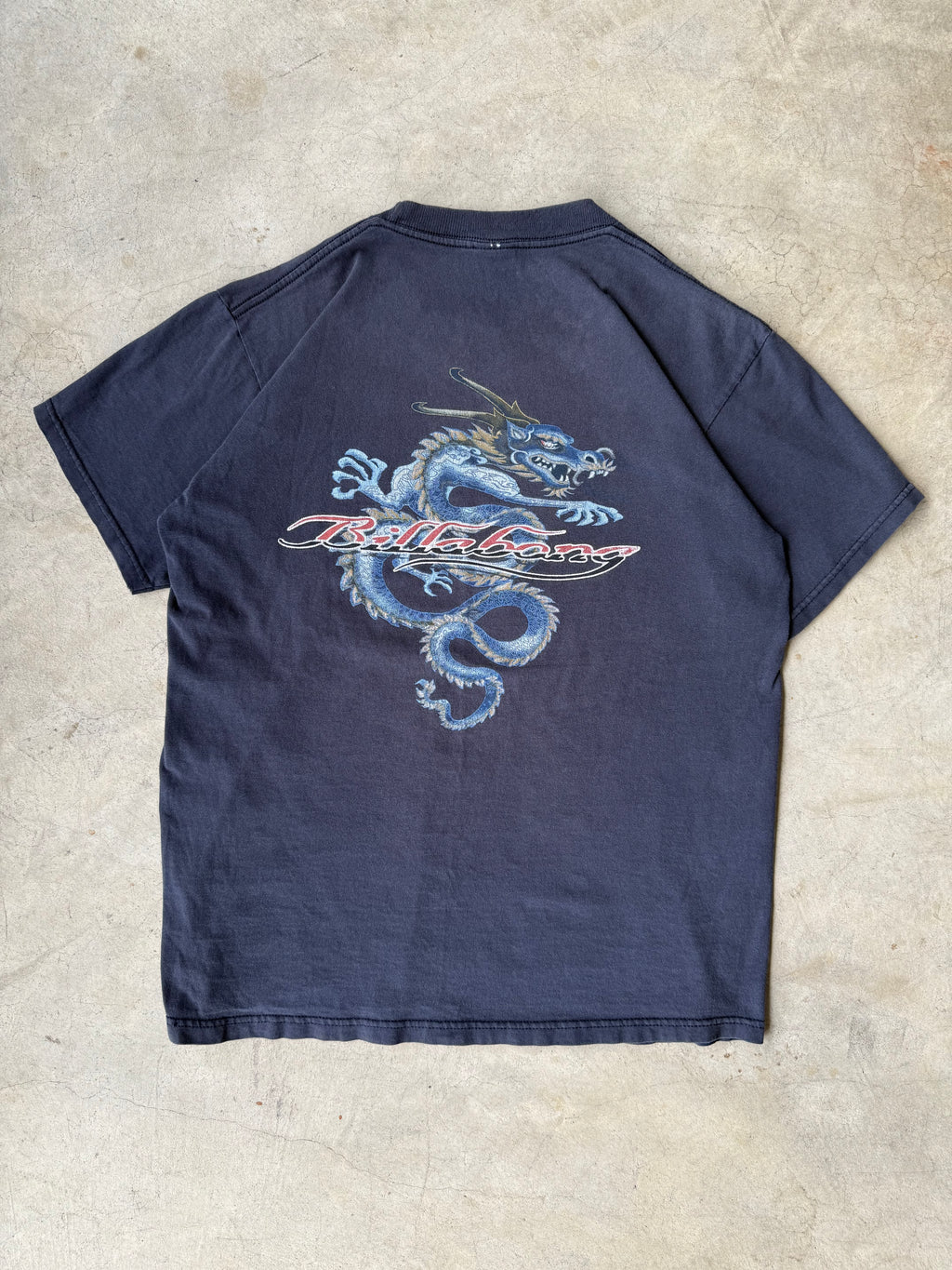 Vintage Billabong Dragon Tee - M