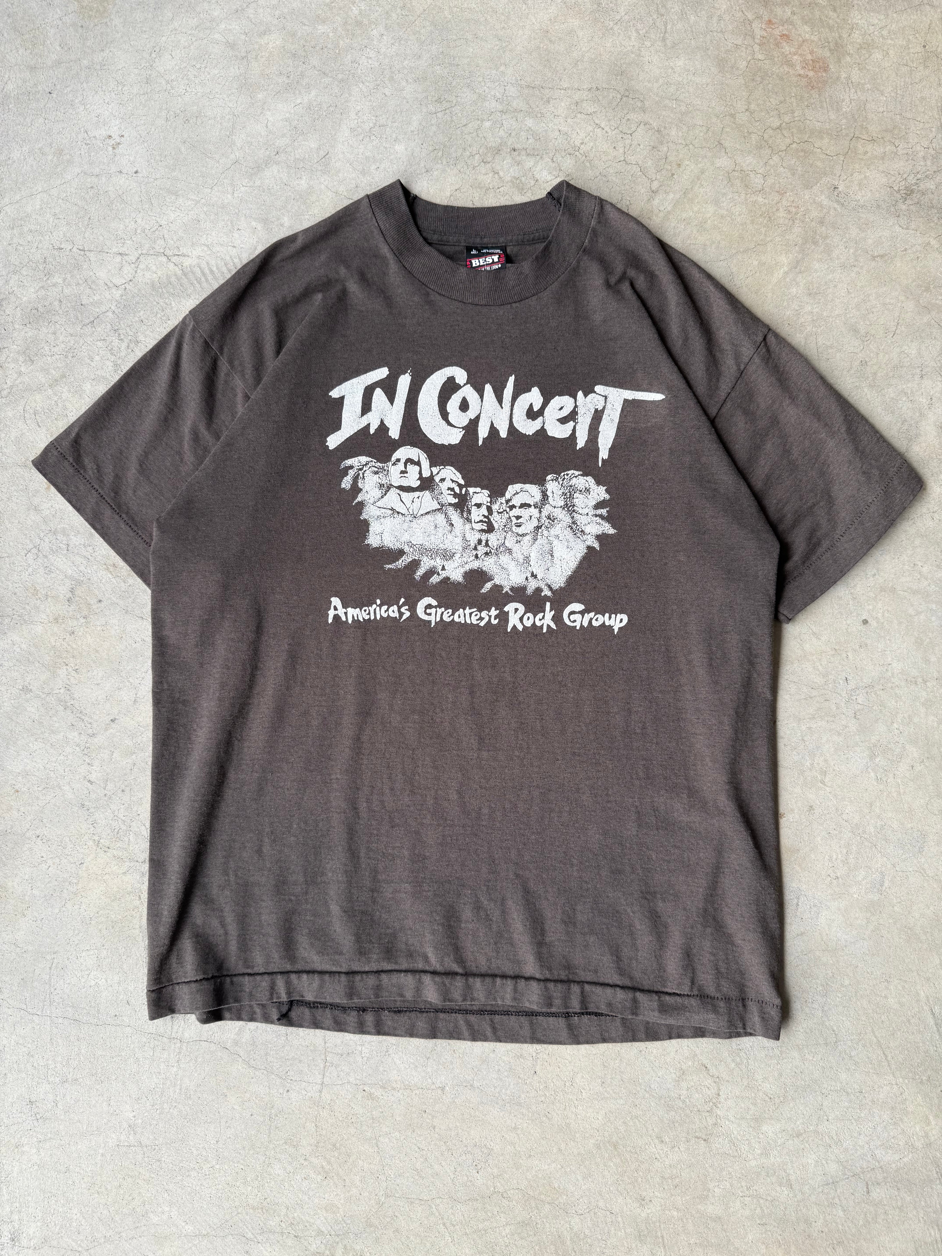 Vintage Mount Rushmore In Concert Tee - L