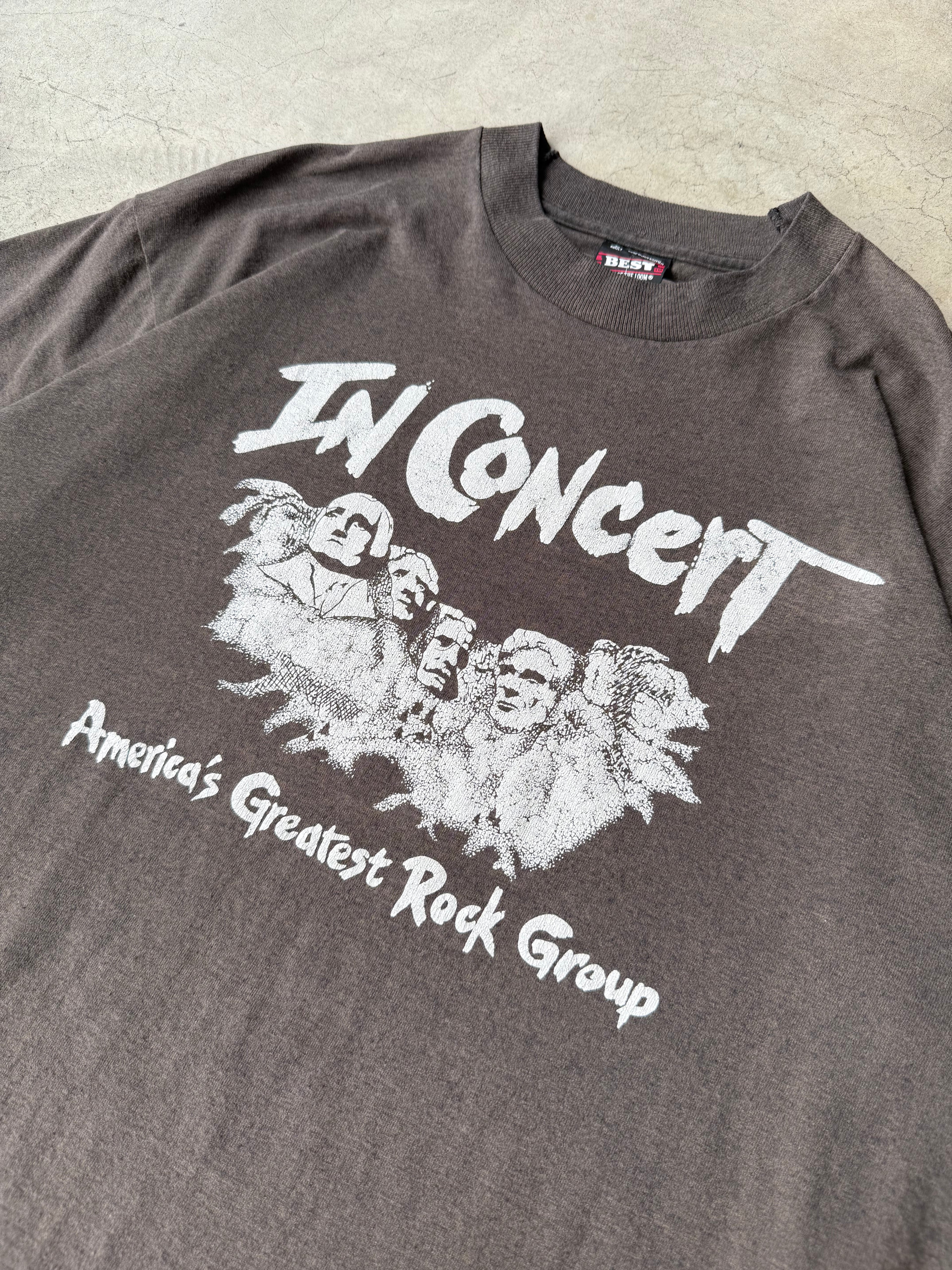 Vintage Mount Rushmore In Concert Tee - L