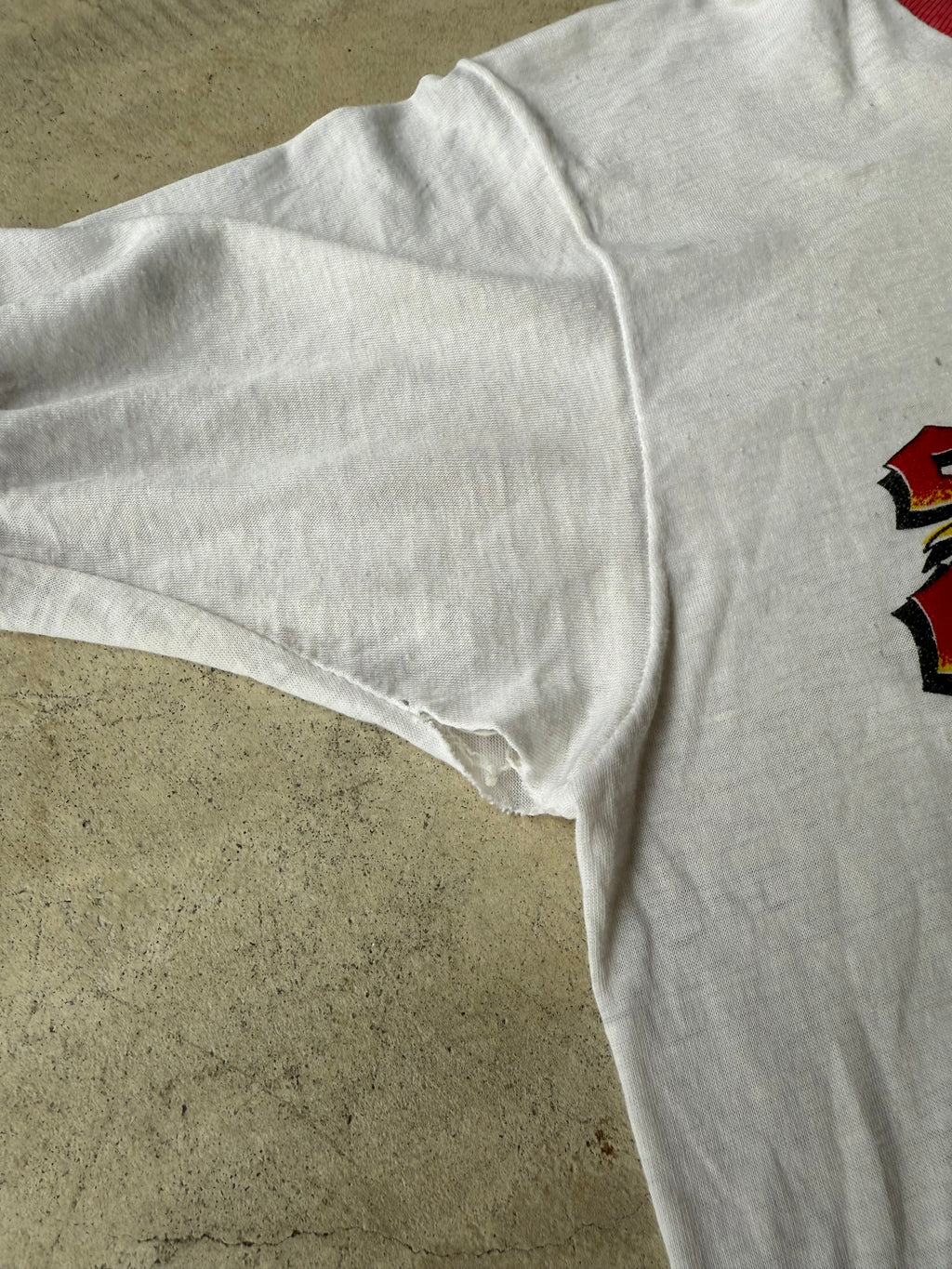 Vintage Englishtown Raceway Ringer Tee - S