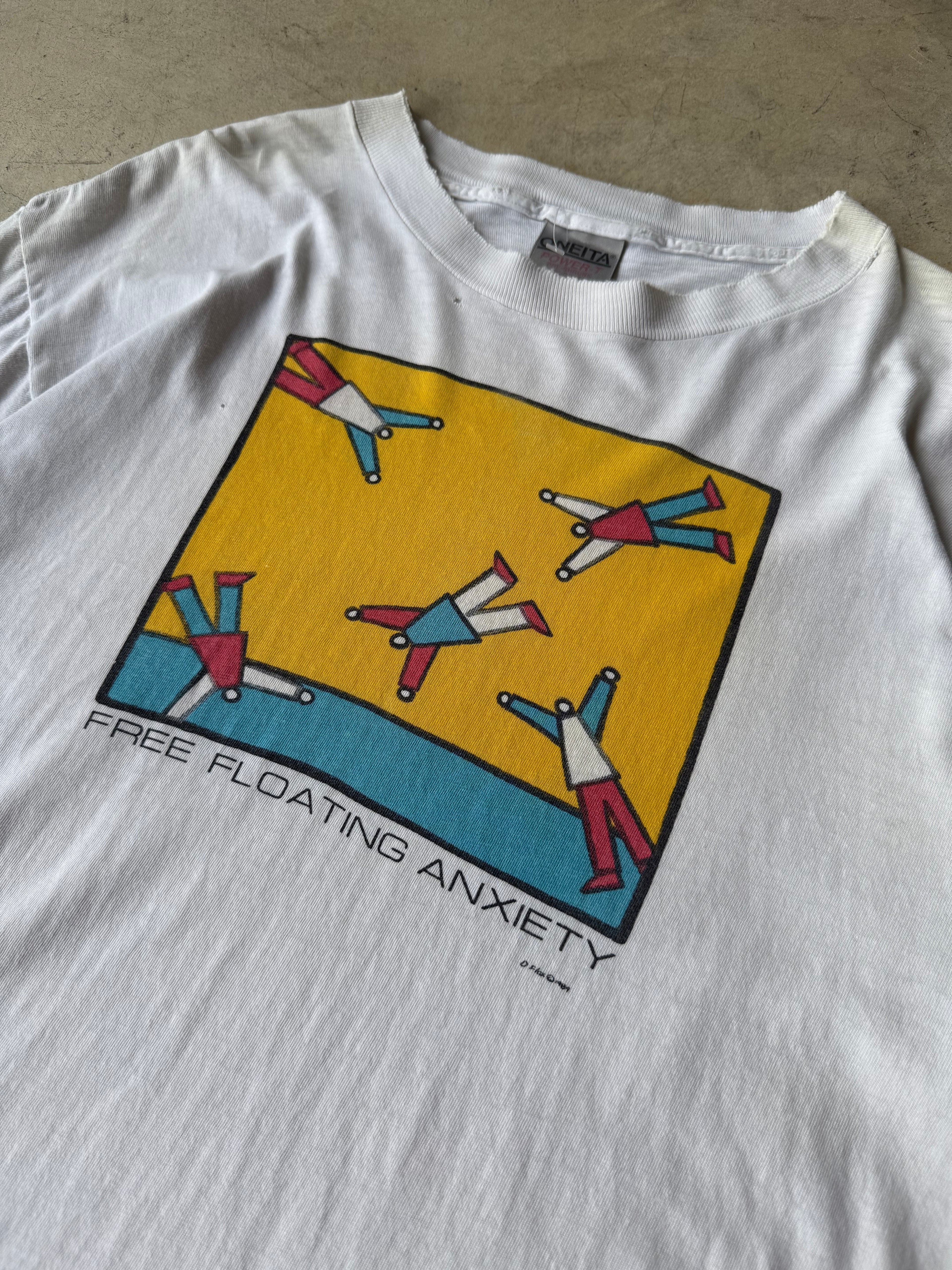 Vintage "Free Floating Anxiety" Tee - L