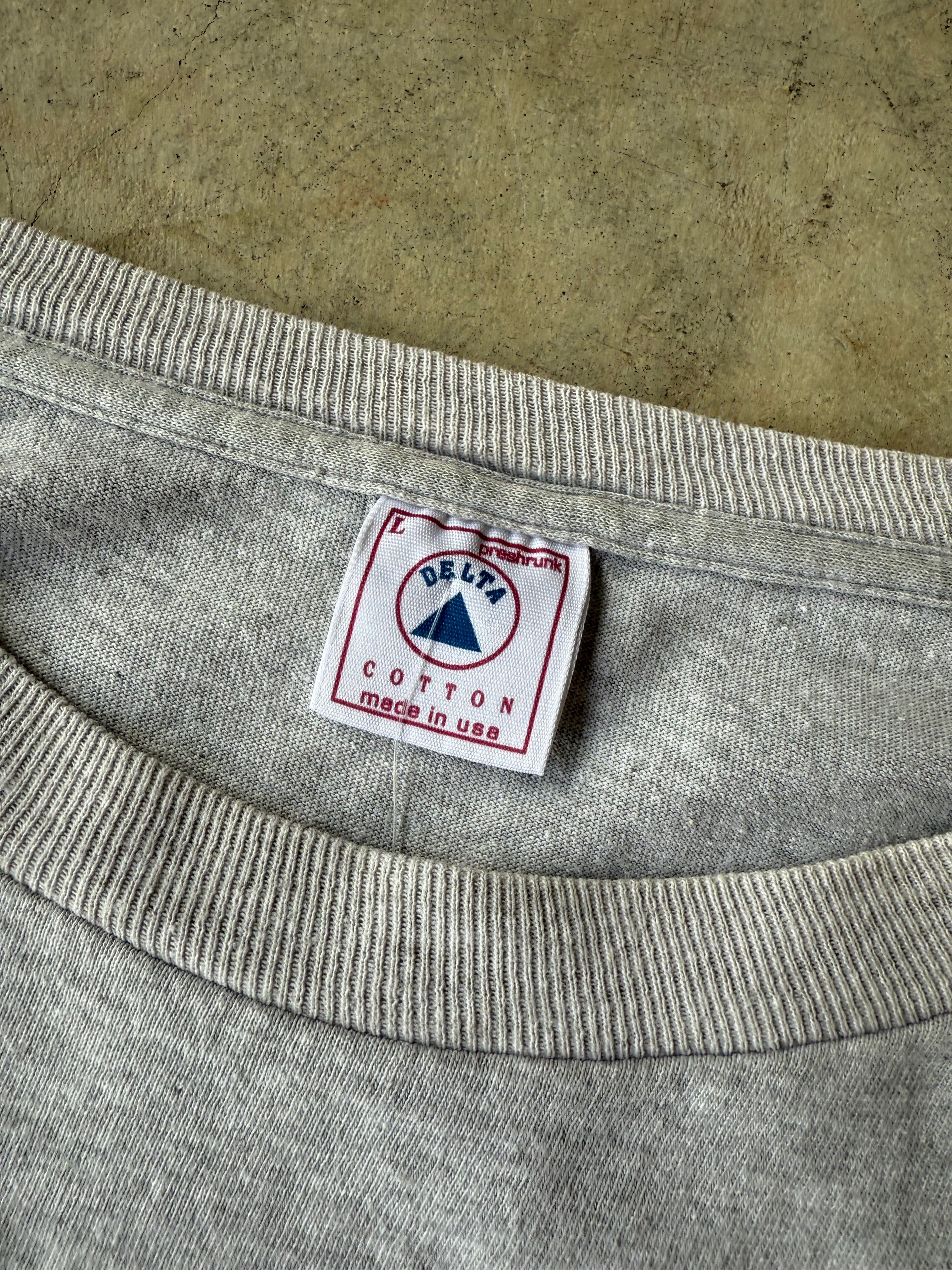 Vintage KU Basketball Tee - L