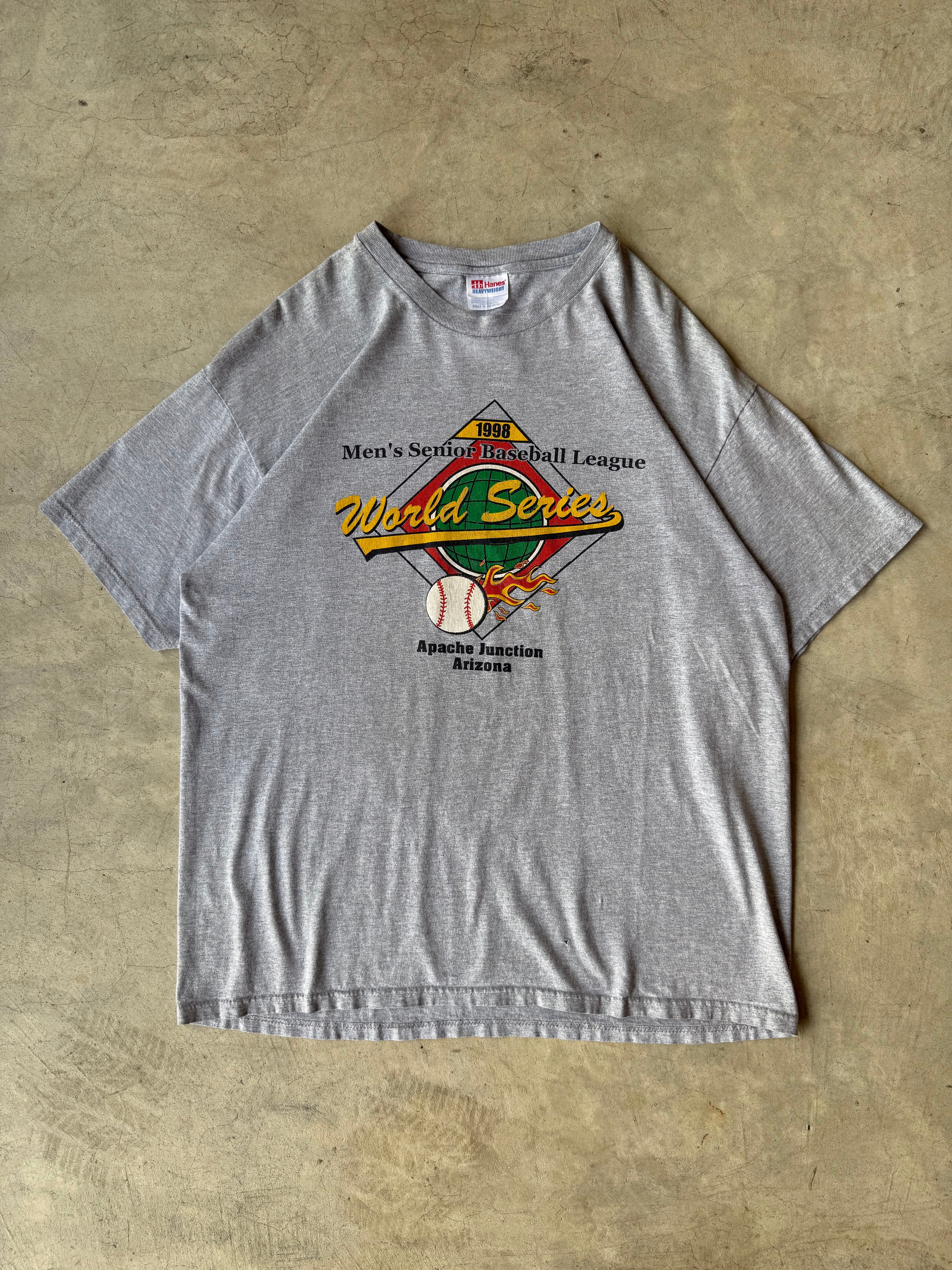 Vintage Men's Senior Baseball League "1998" Tee - XL