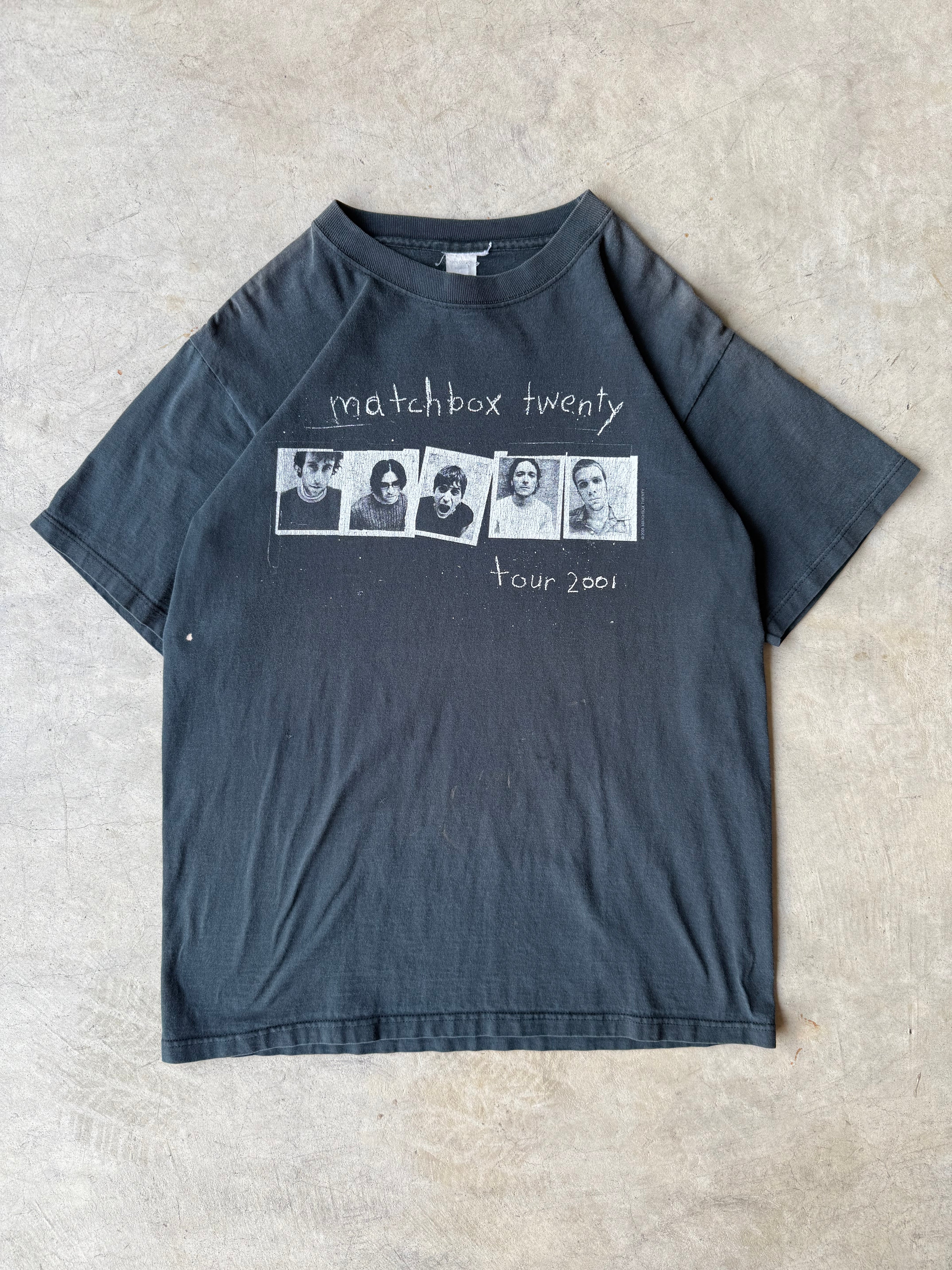 Vintage Matchbox Twenty "2001" Tour Tee - M