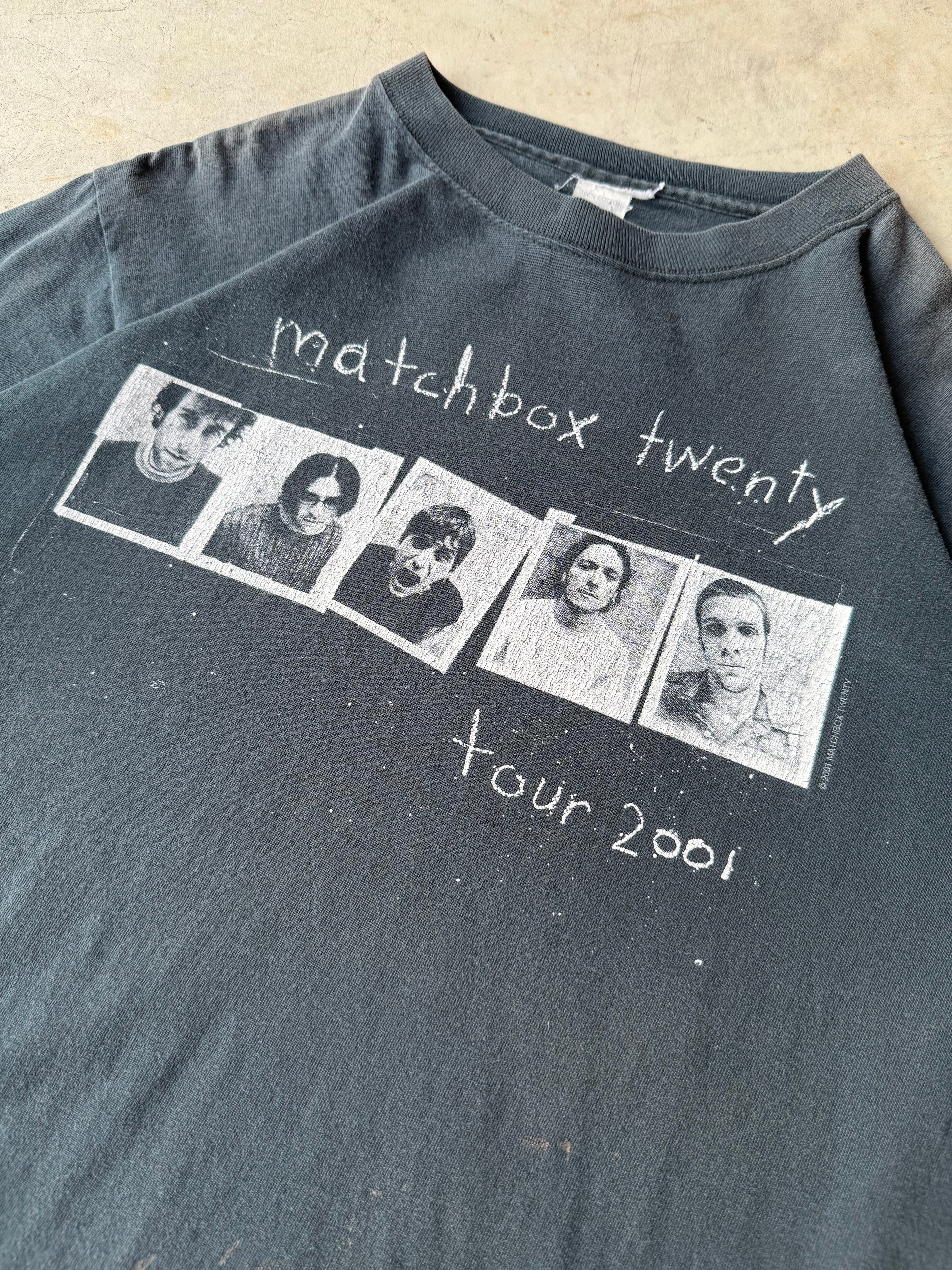 Vintage Matchbox Twenty "2001" Tour Tee - M