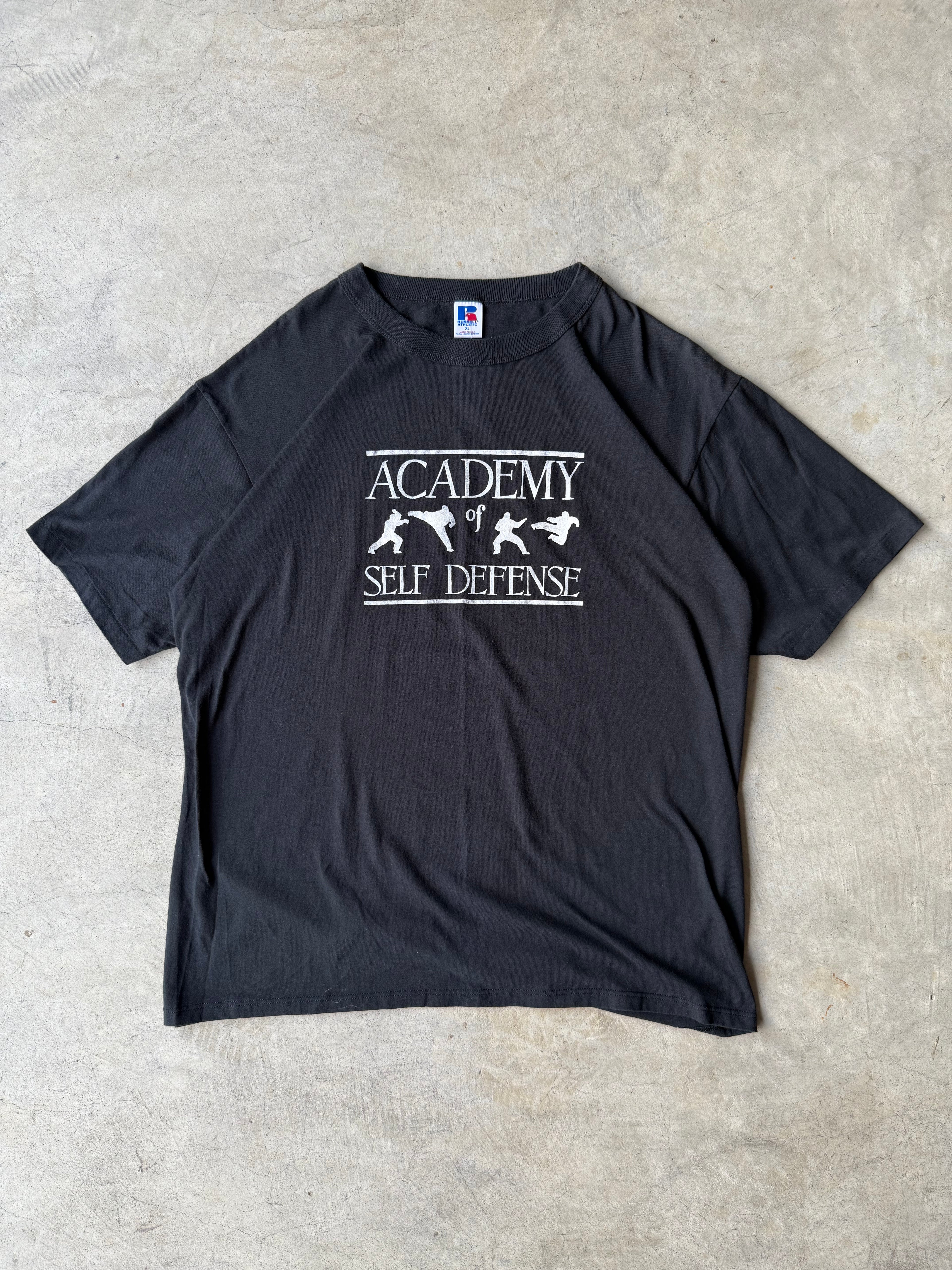 Vintage Academy Of Self Defense Tee - XL