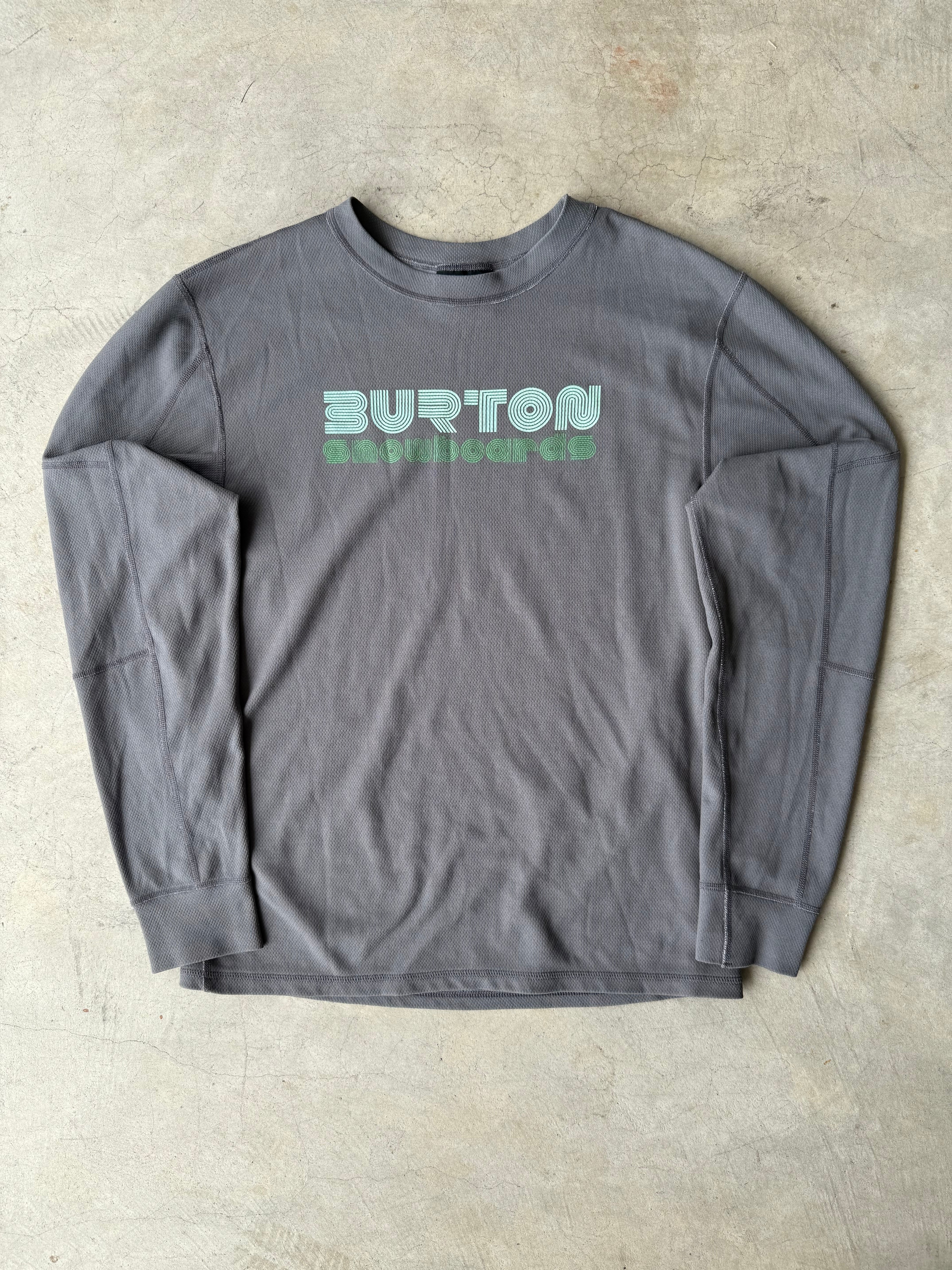 Vintage Burton Snowboarding Mesh Long Sleeve - L