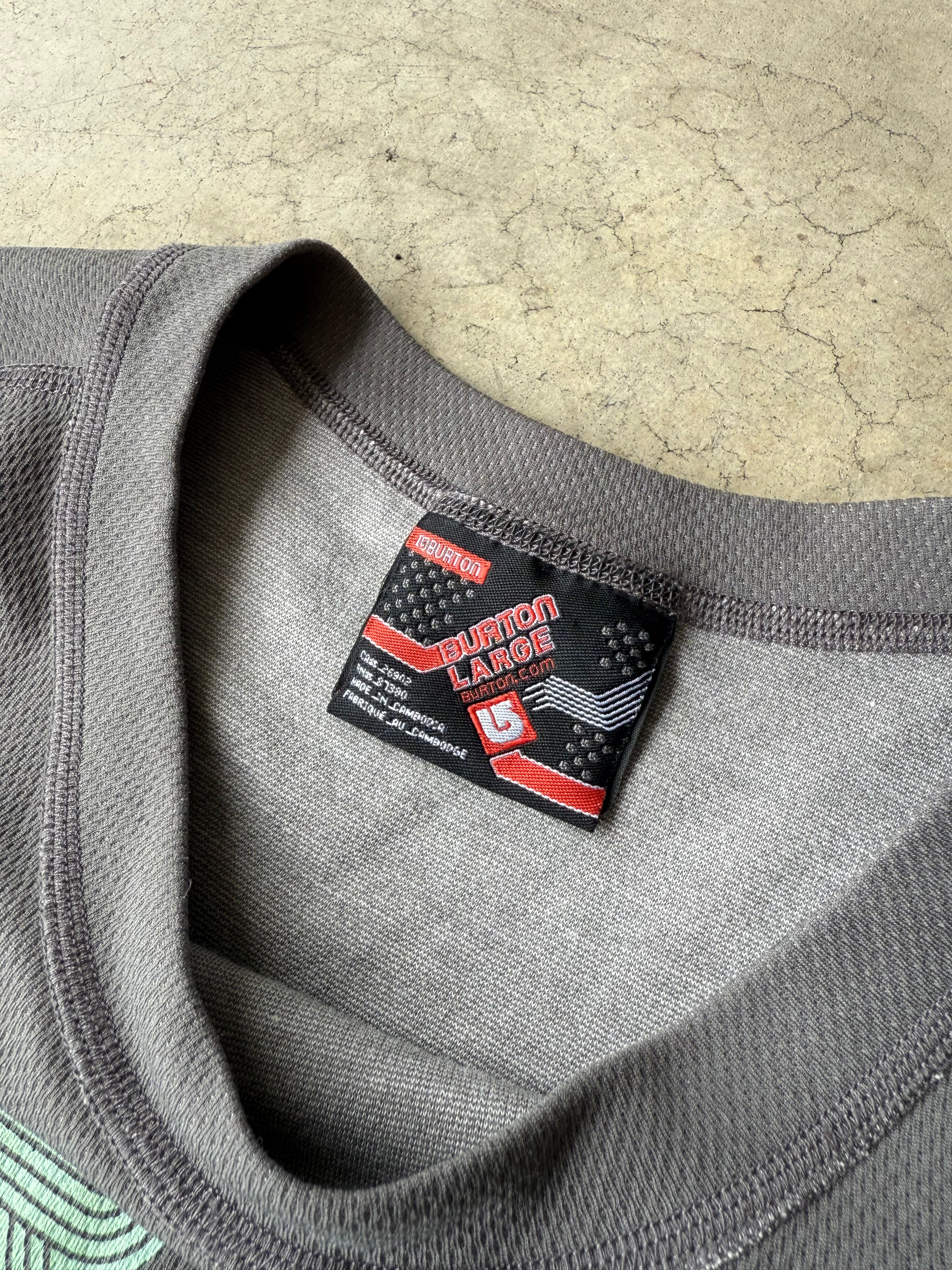 Vintage Burton Snowboarding Mesh Long Sleeve - L