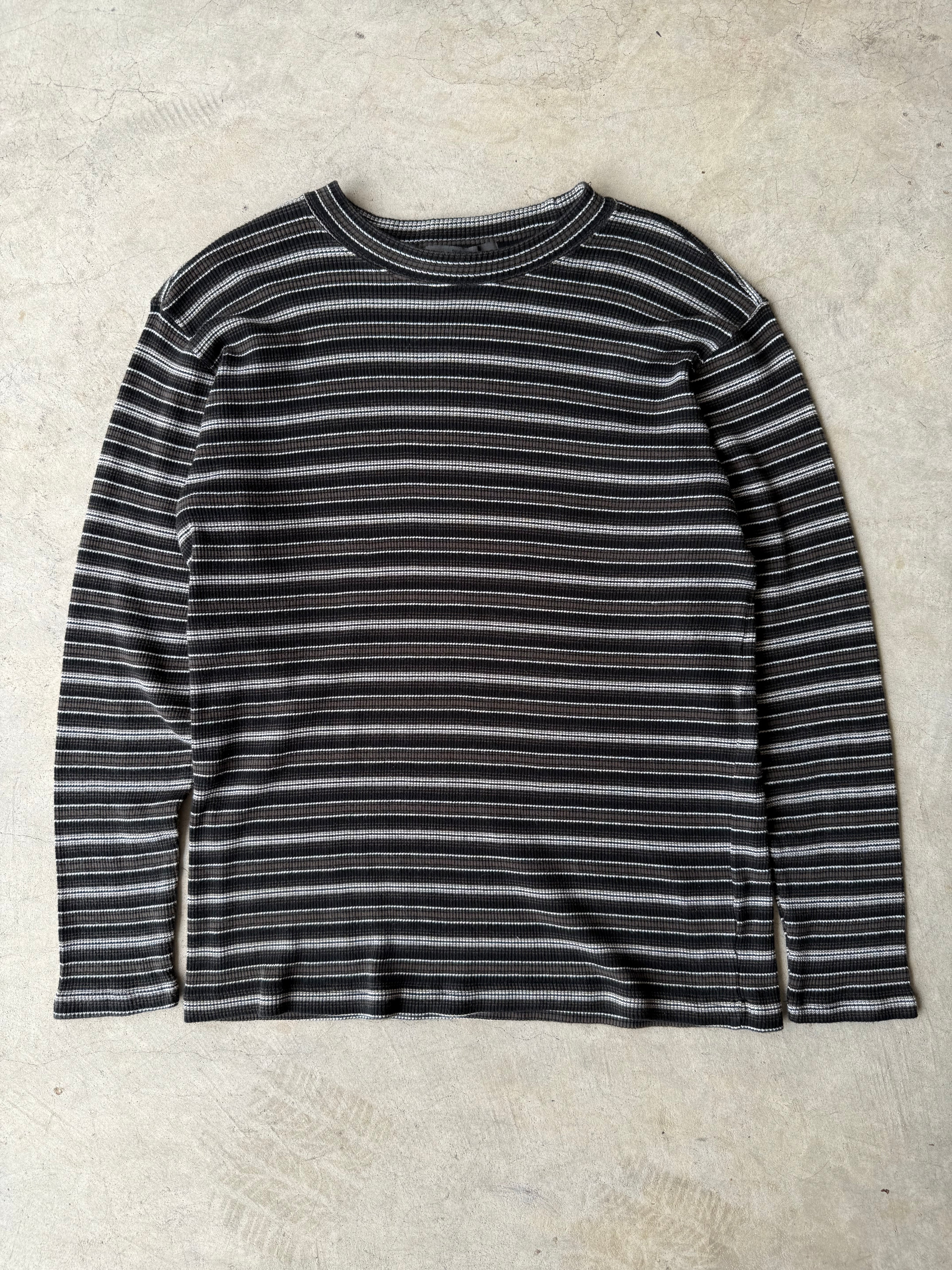 Vintage Banana Republic Striped Thermal - M