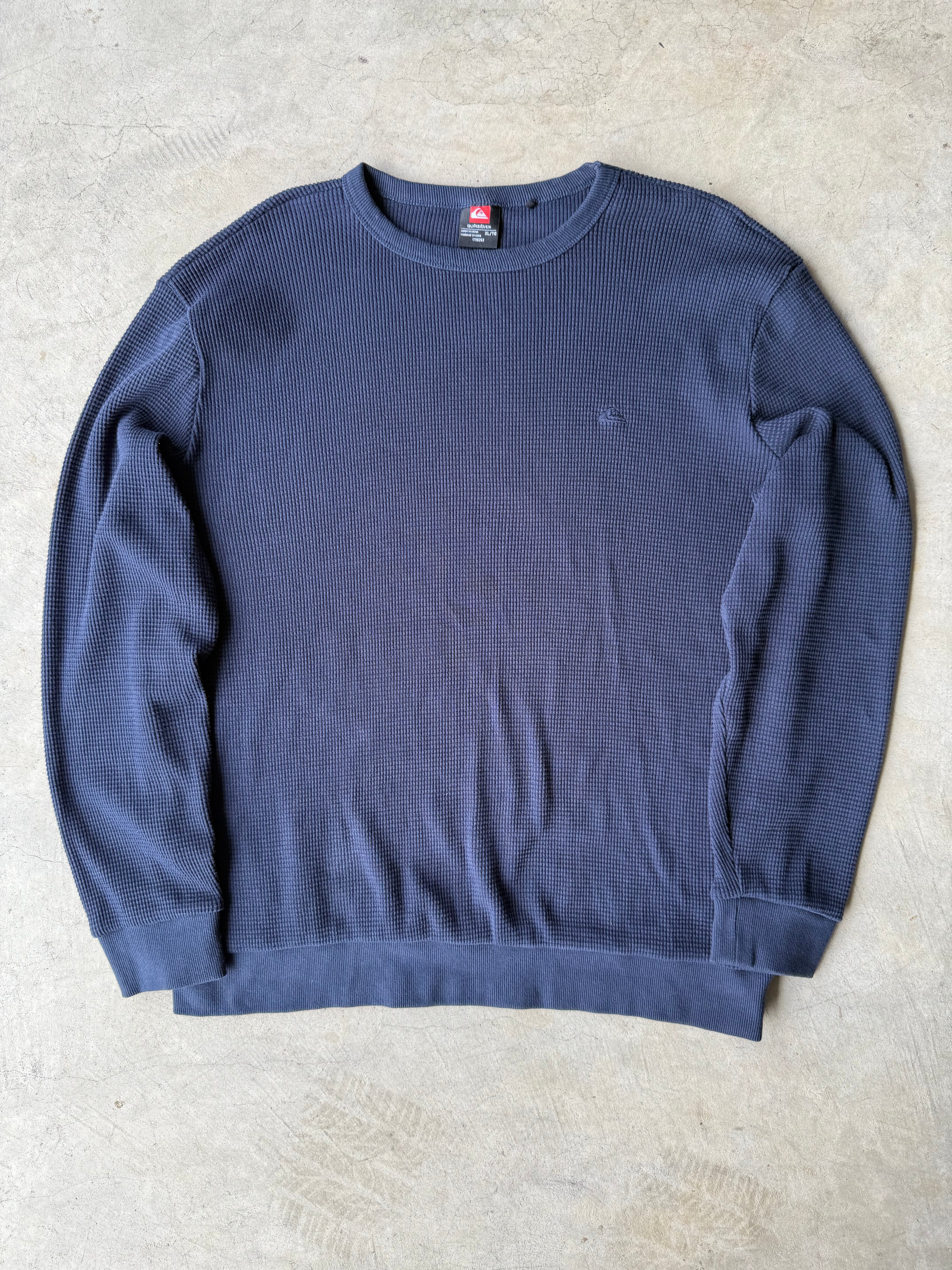 Vintage Quicksilver Thermal Sweater - XL