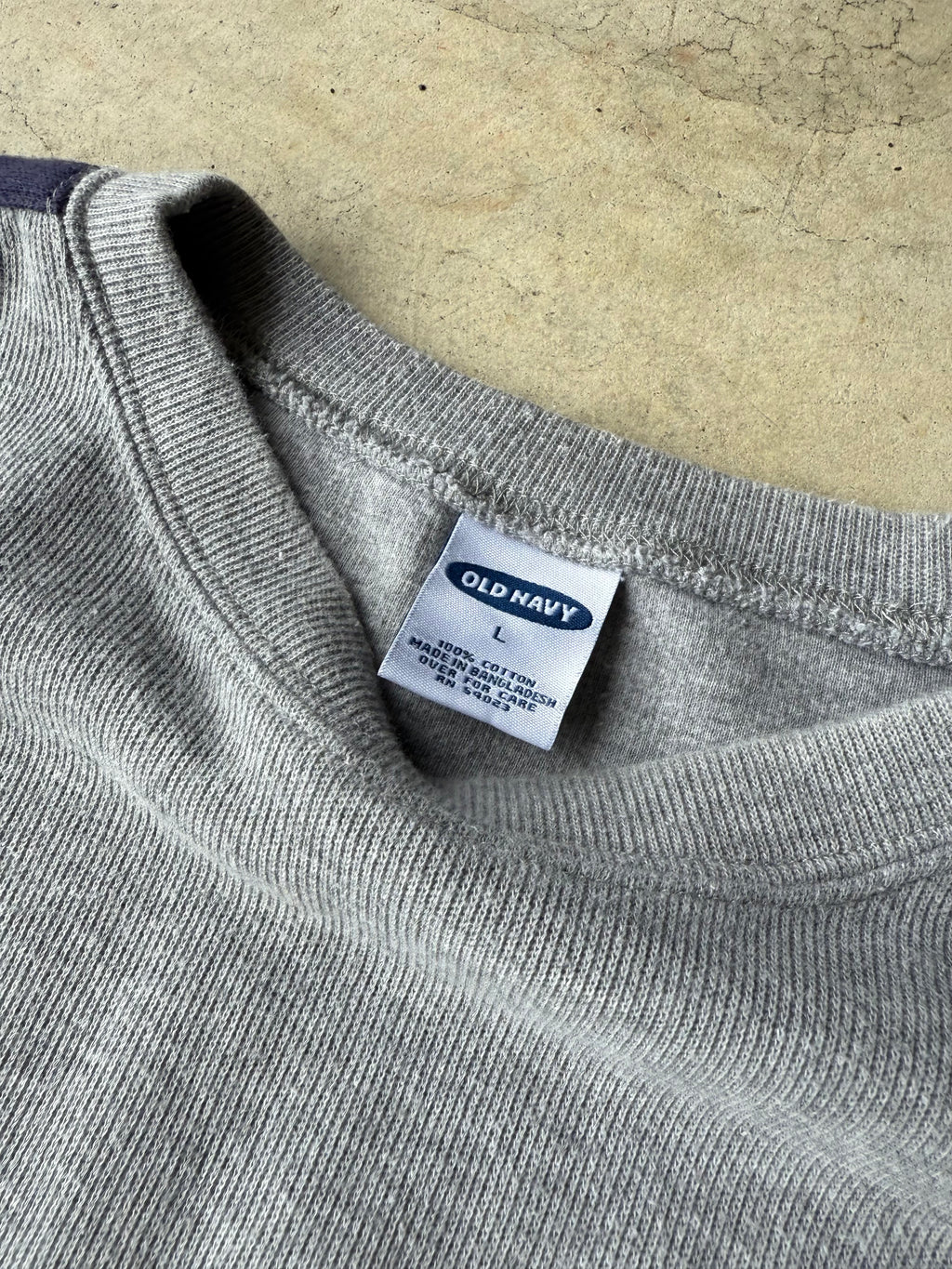 Vintage Gray Old Navy Pull Over - L