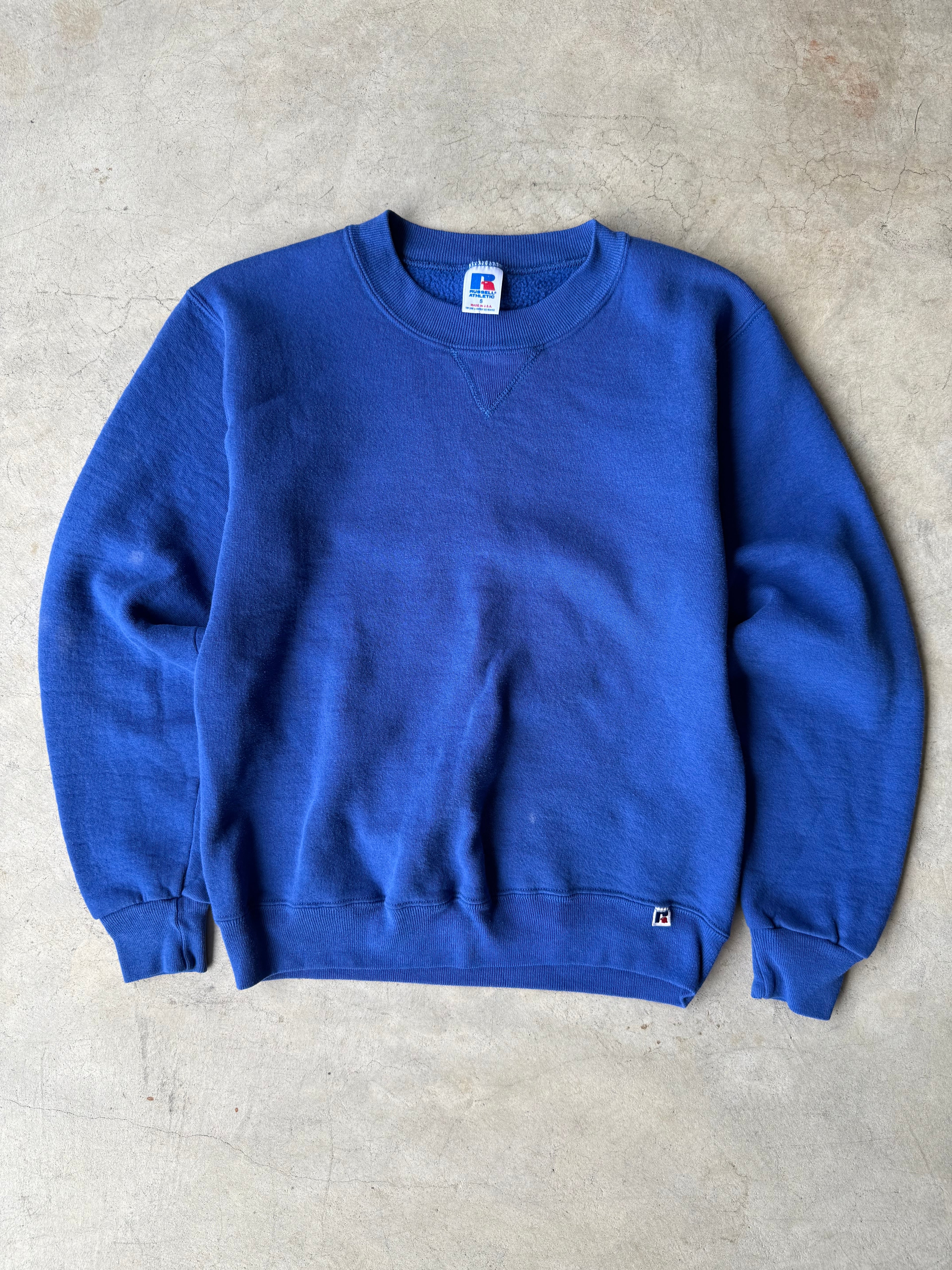 Vintage Blue Russell Athletic Crewneck - S