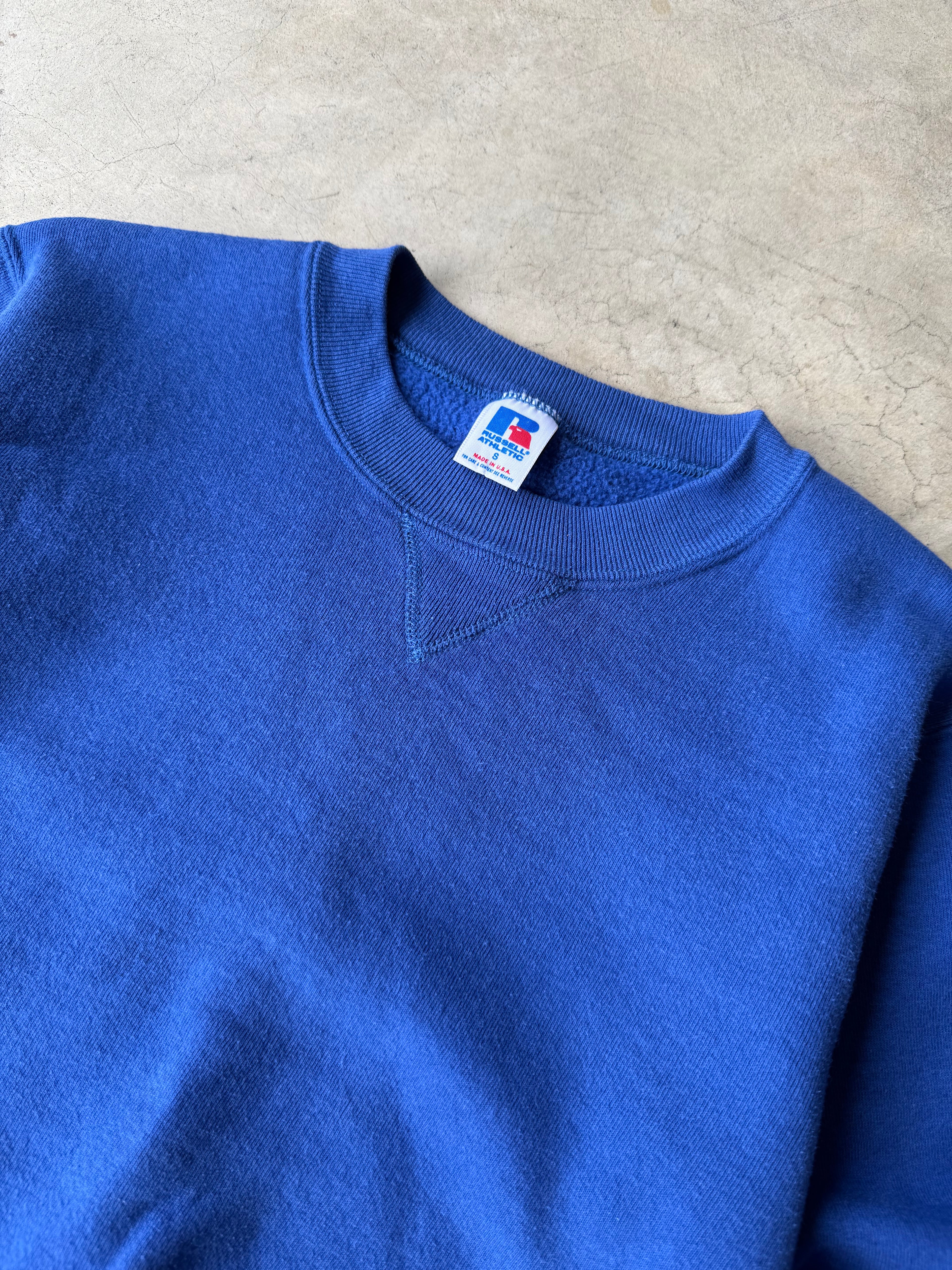 Vintage Blue Russell Athletic Crewneck - S