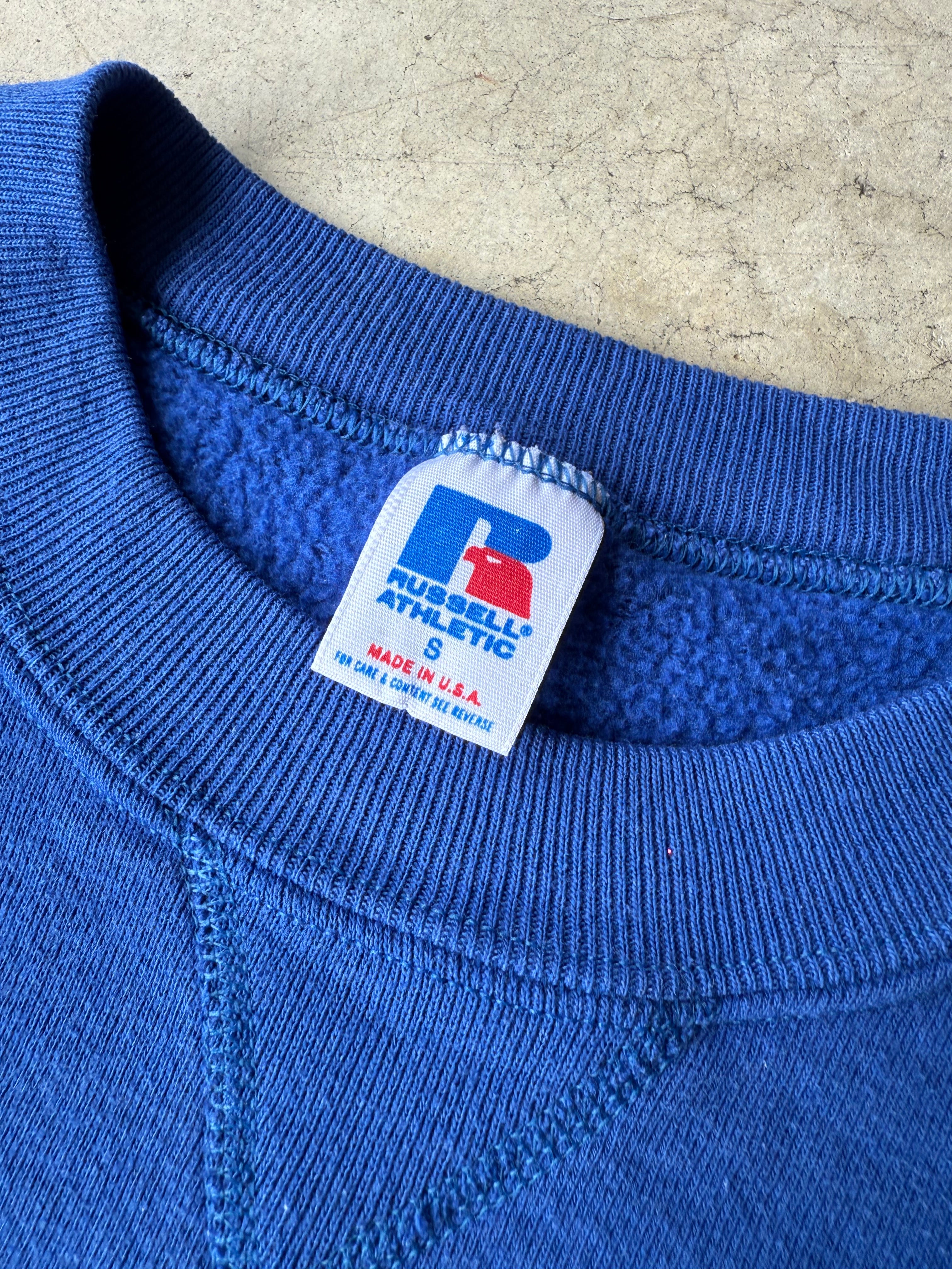 Vintage Blue Russell Athletic Crewneck - S