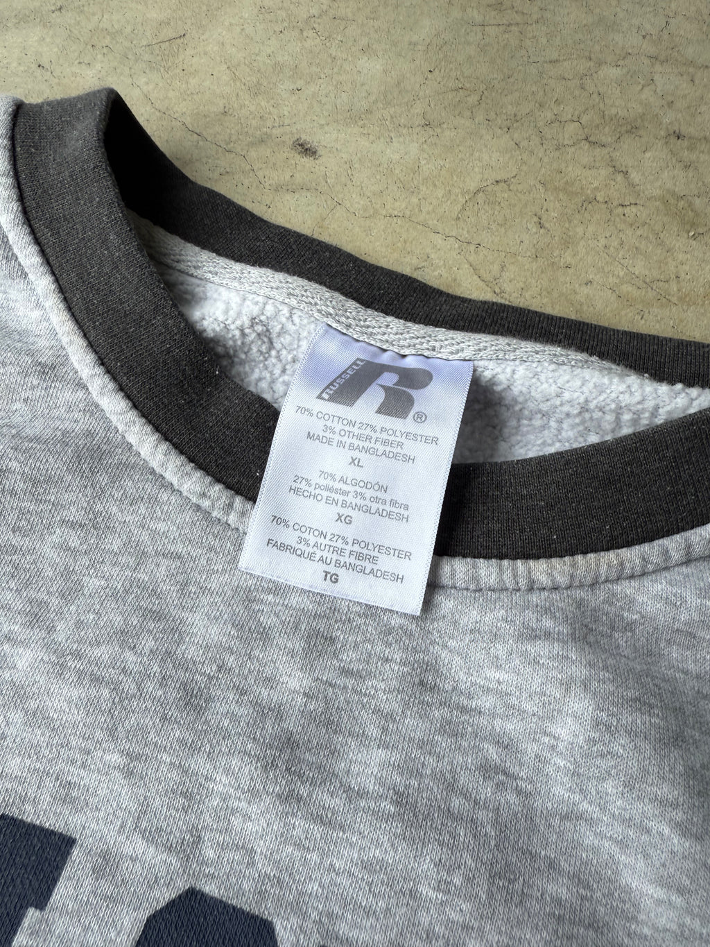 Vintage Gray Penn State Russell Athletic Crewneck - XL