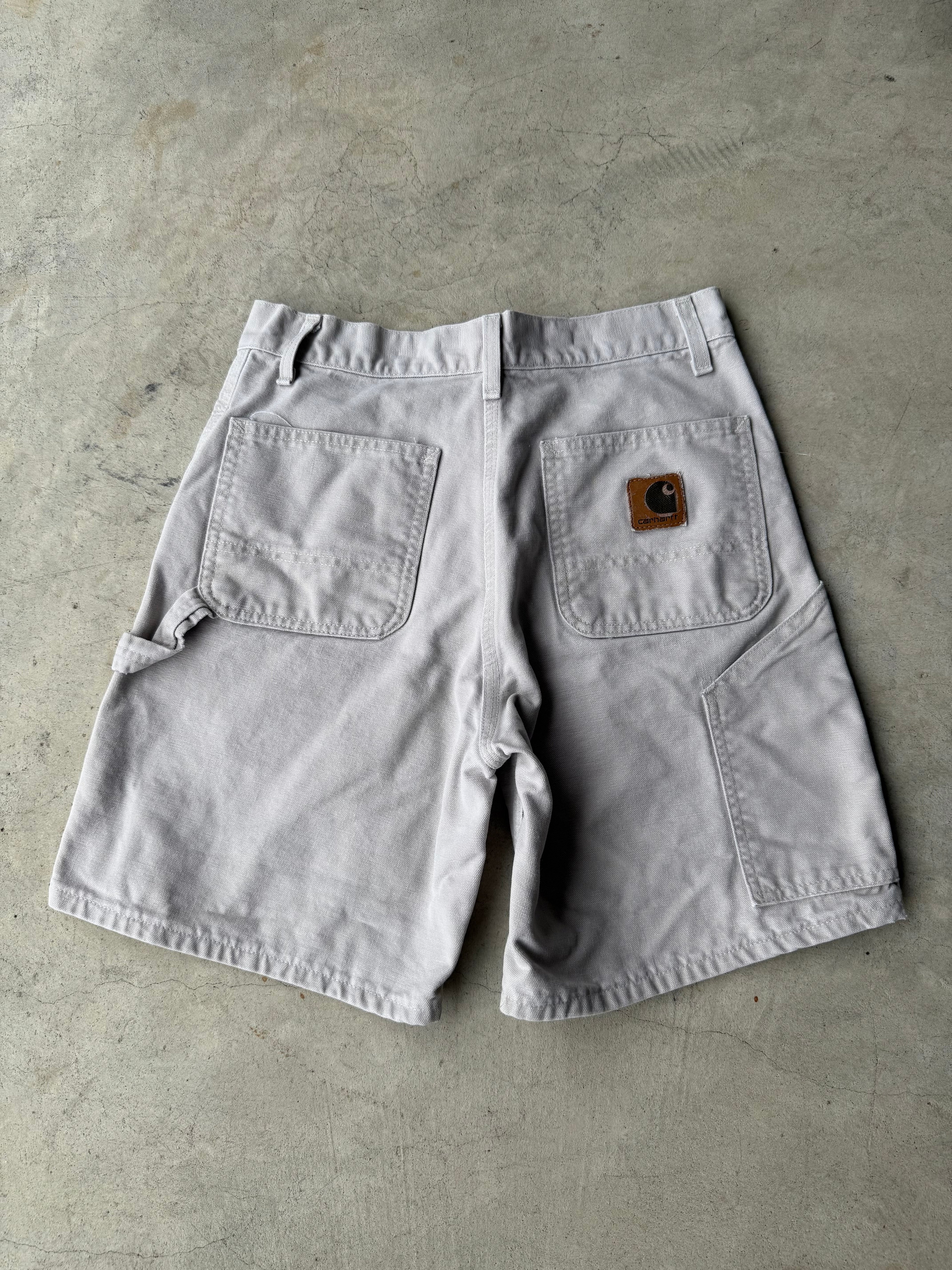 Vintage Carhartt Cream Workwear Shorts - 30