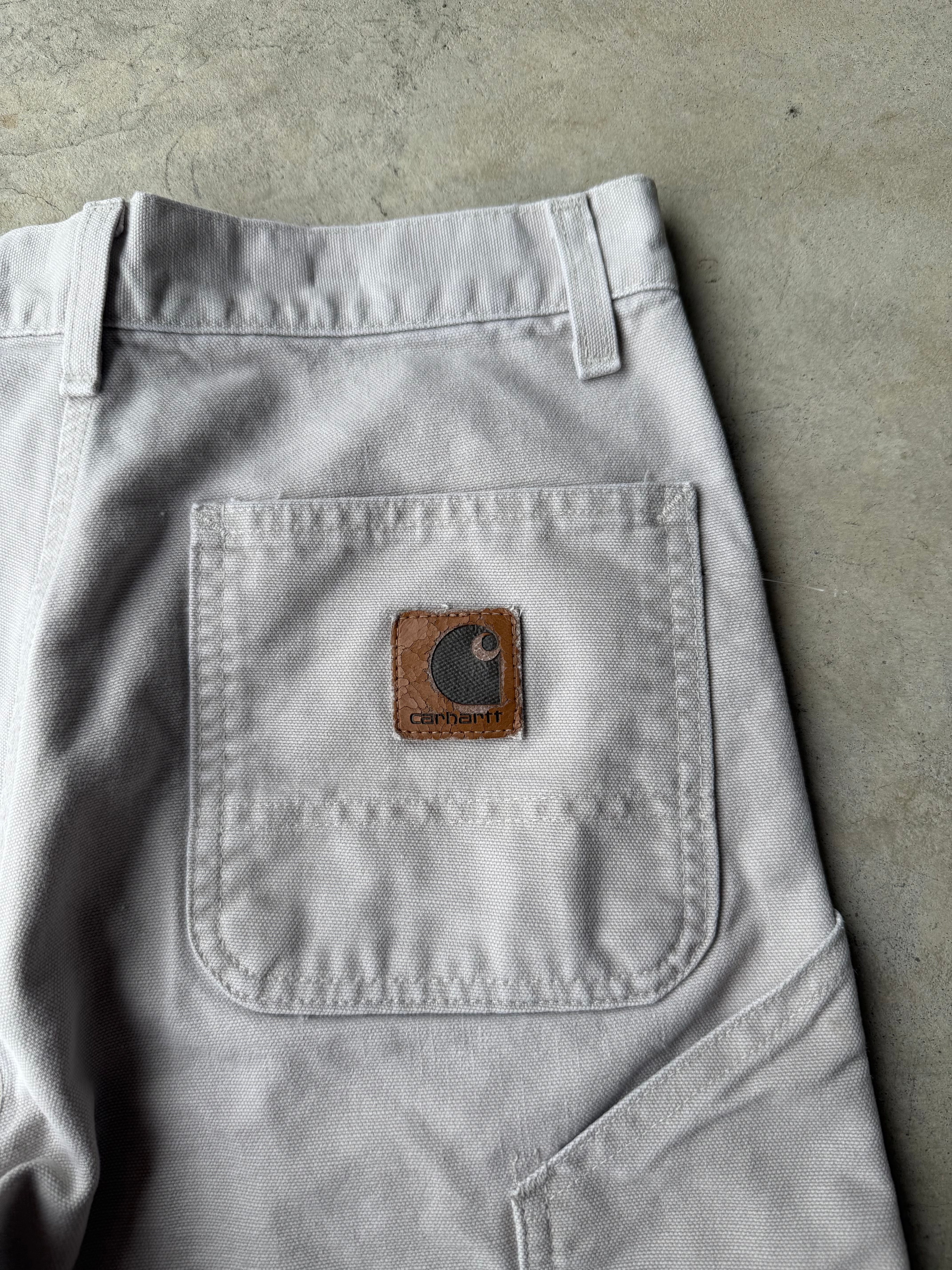 Vintage Carhartt Cream Workwear Shorts - 30