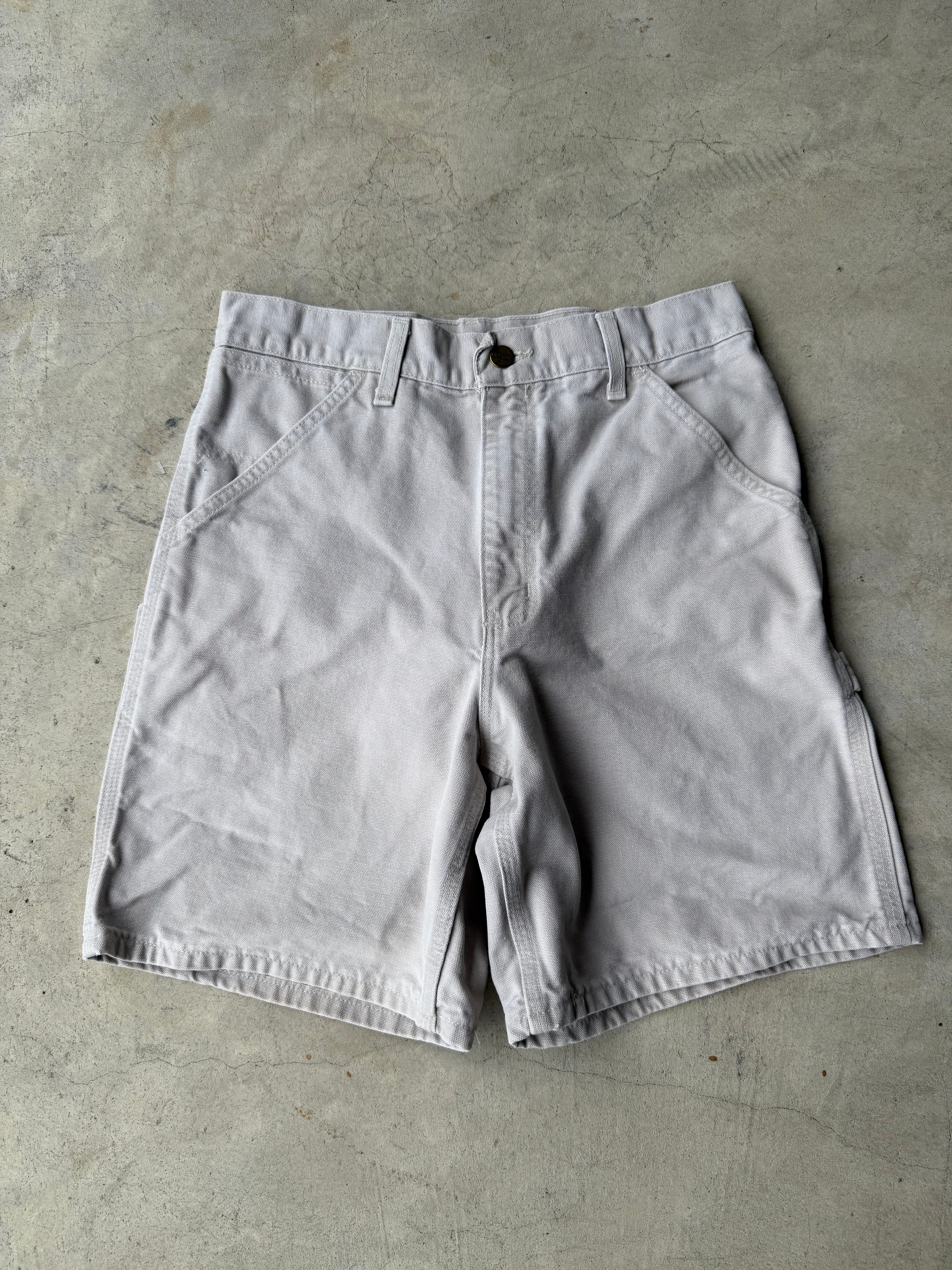 Vintage Carhartt Cream Workwear Shorts - 30