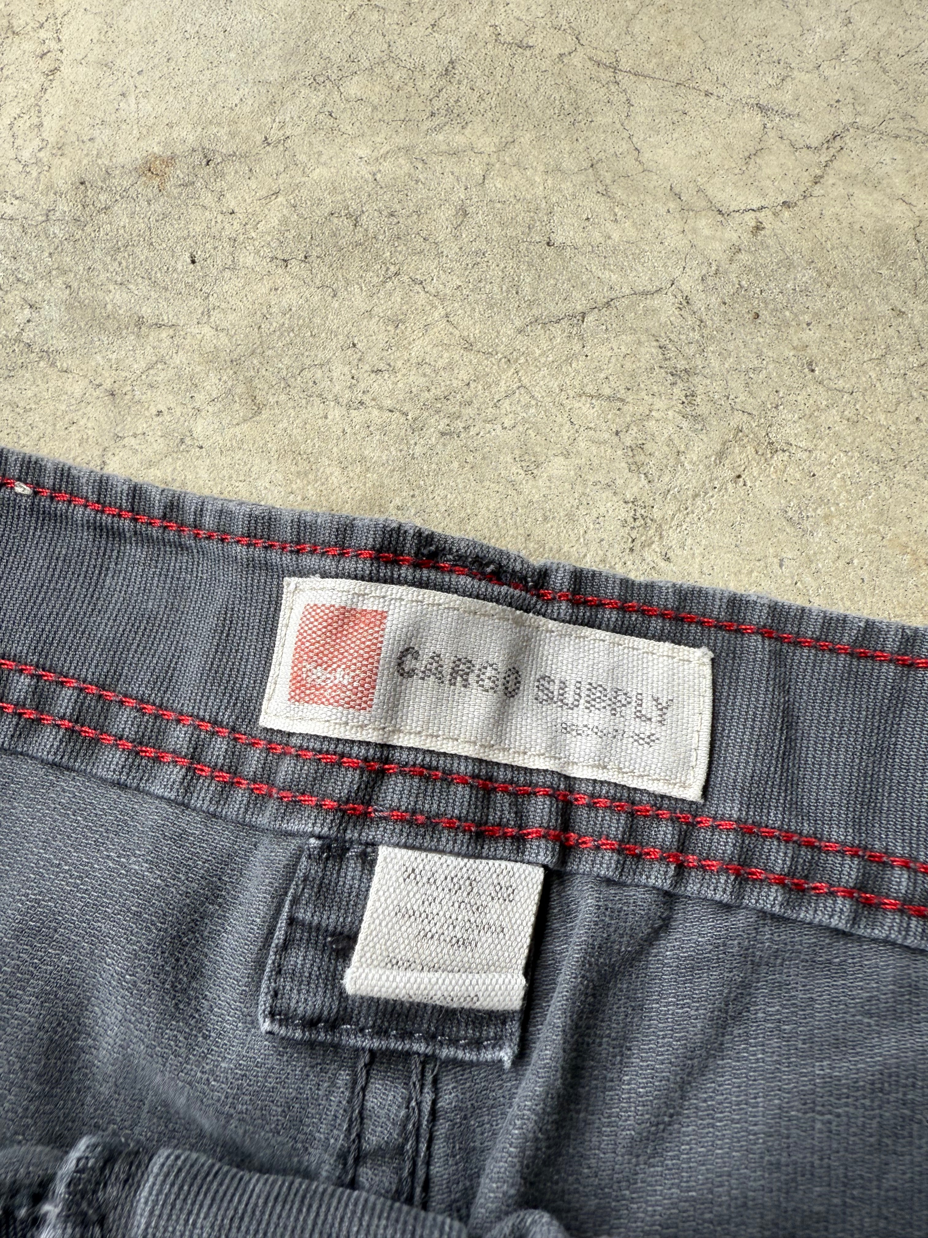 Vintage Mossimo Gray Cargo Shorts - 32
