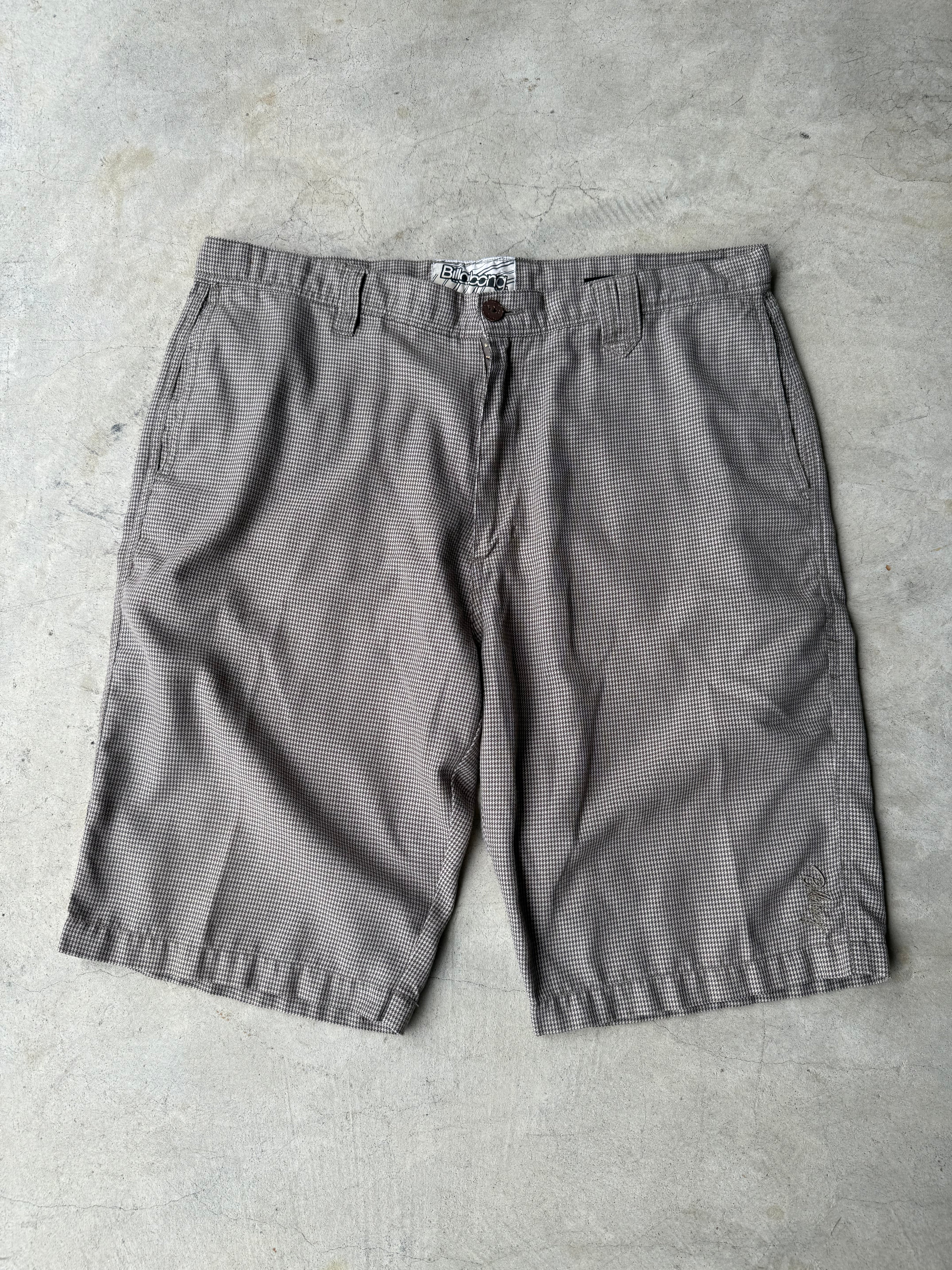 Vintage Billabong Flannel Shorts - 36