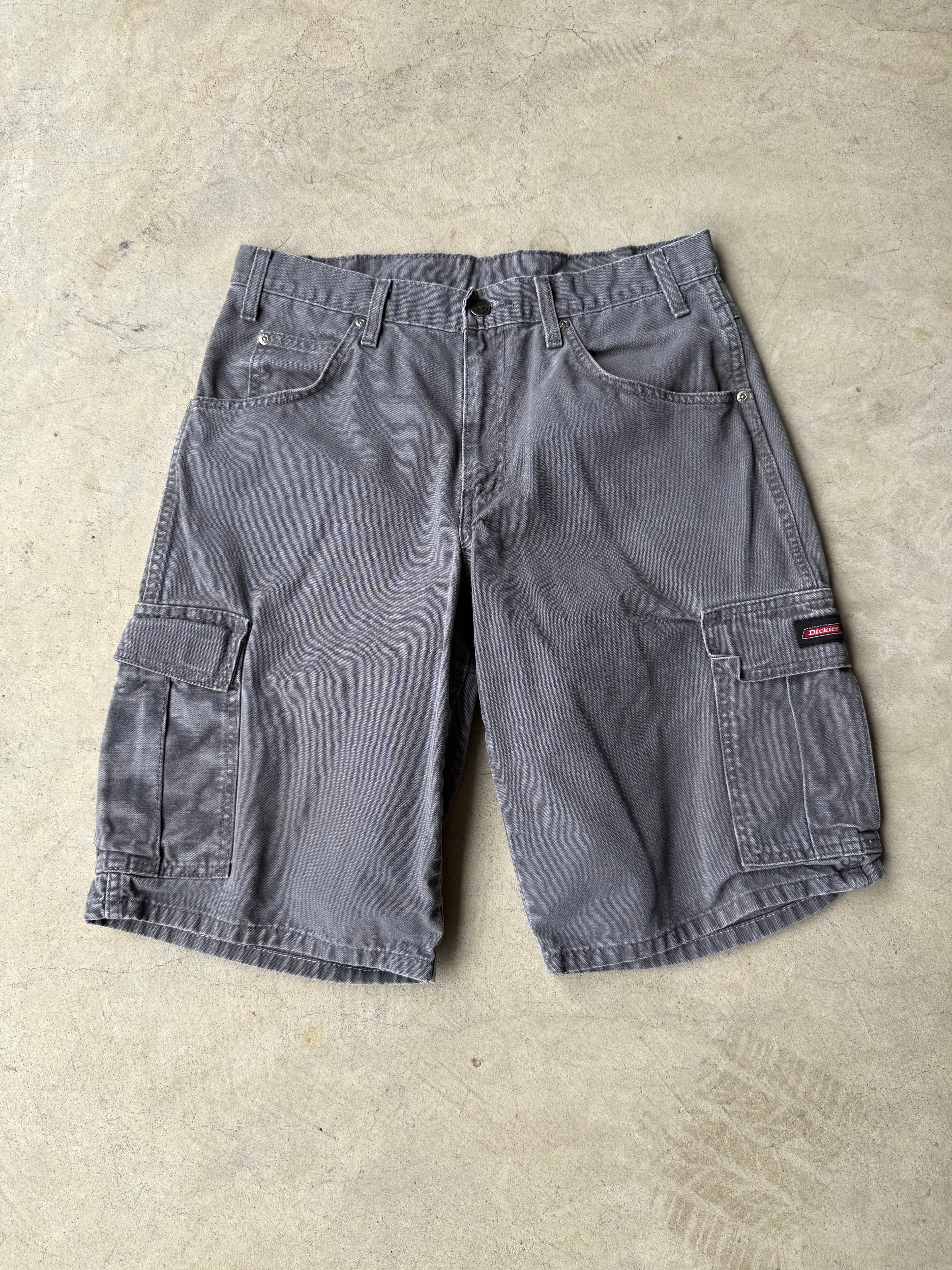 Vintage Dickies Gray Cargo Shorts - 32