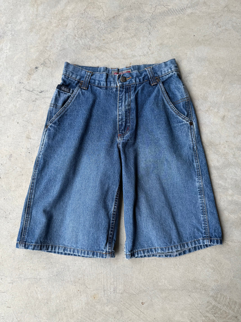 Vintage Quicksilver Blue Jean Shorts - 27