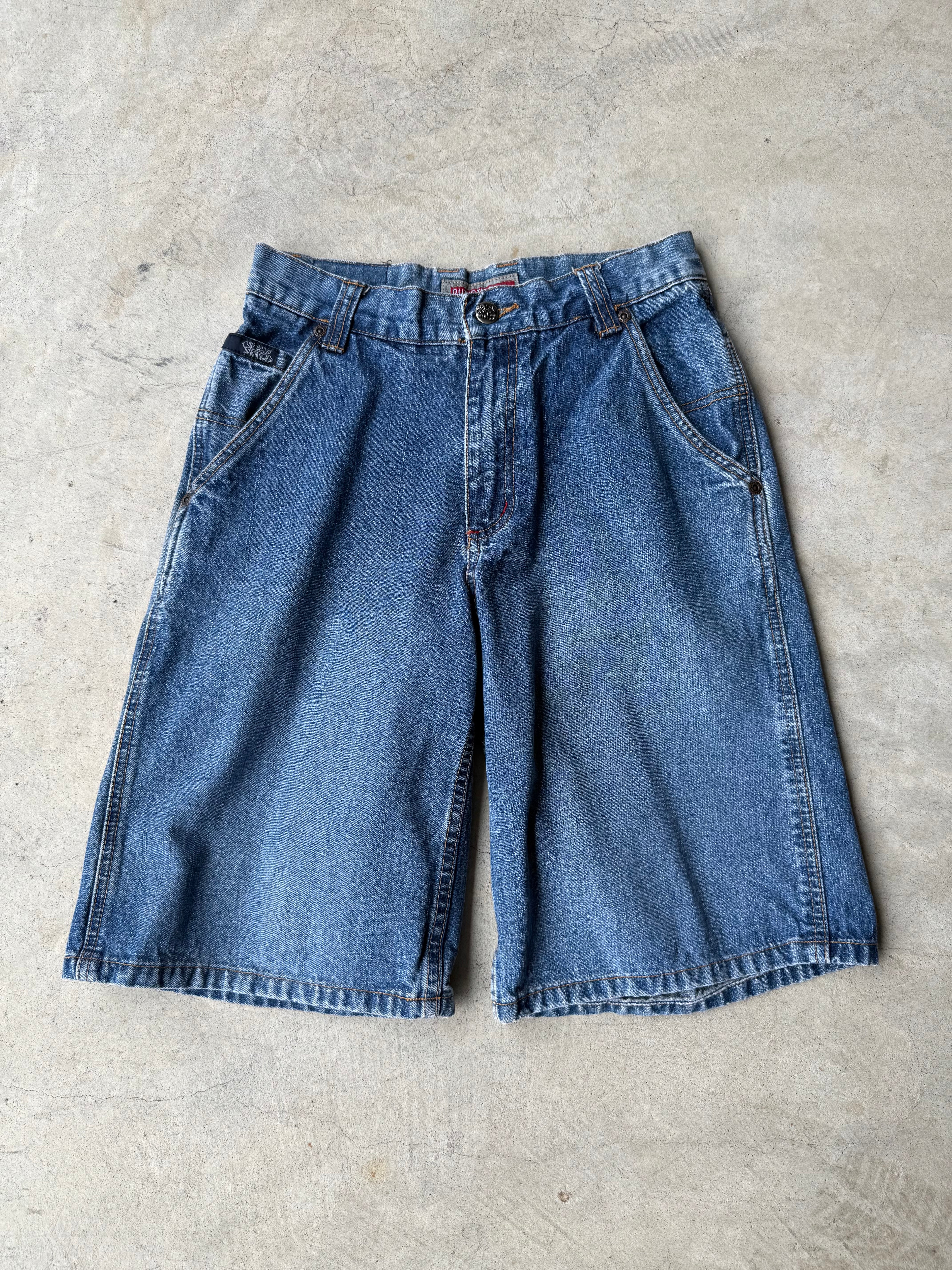 Vintage Quicksilver Blue Jean Shorts - 27