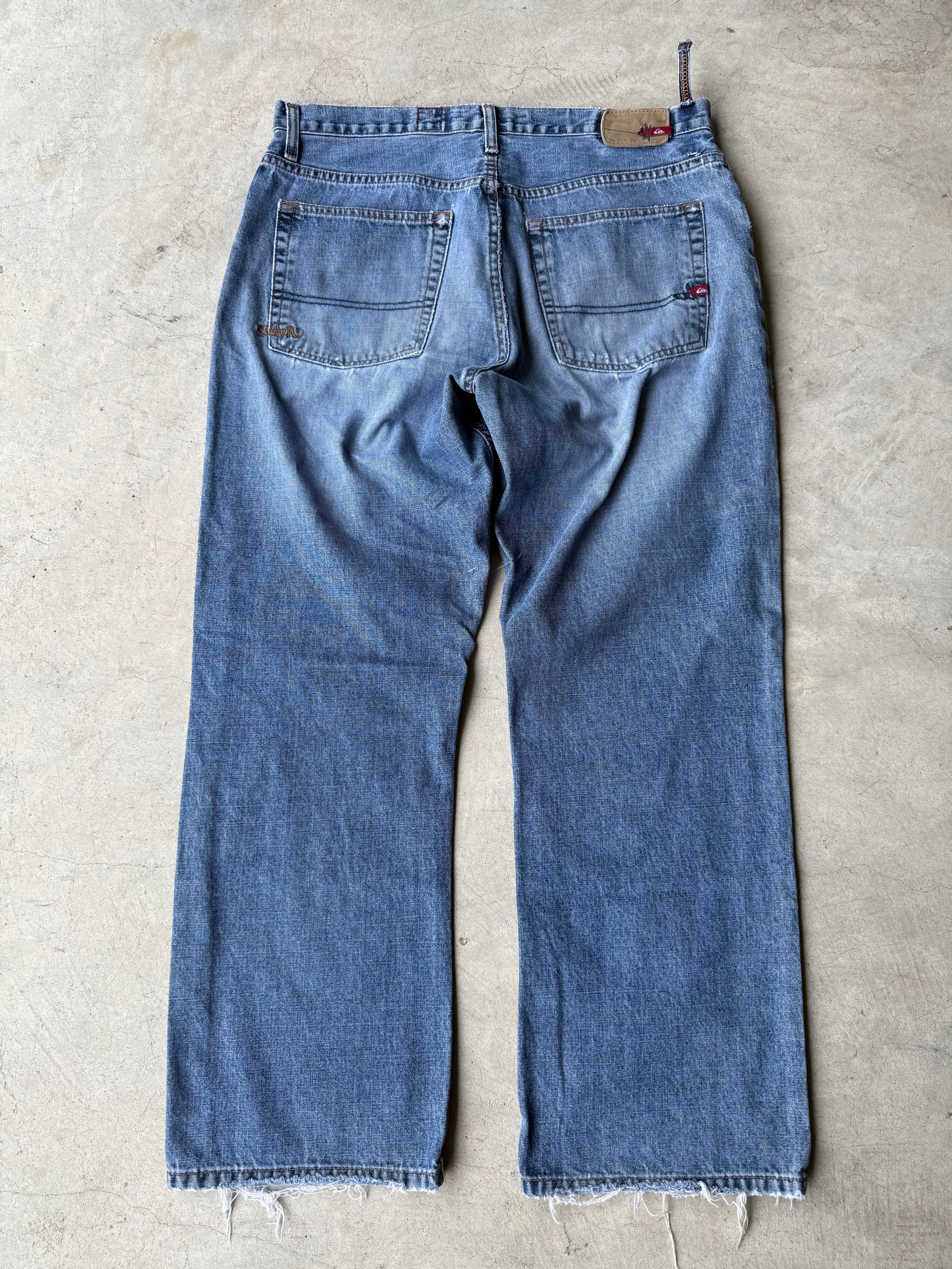 Vintage Faded Quicksilver Blue Jeans - 34