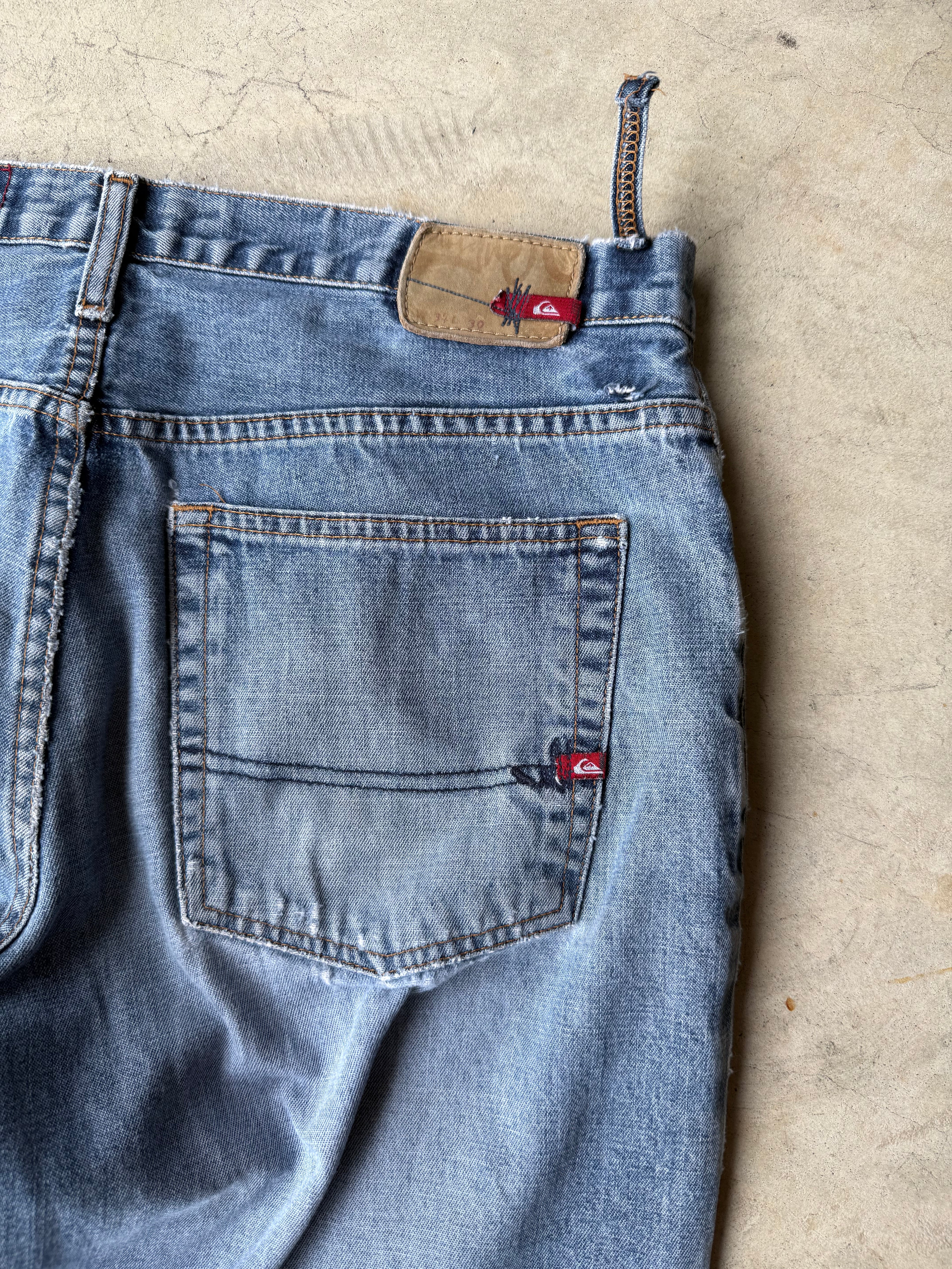 Vintage Faded Quicksilver Blue Jeans - 34