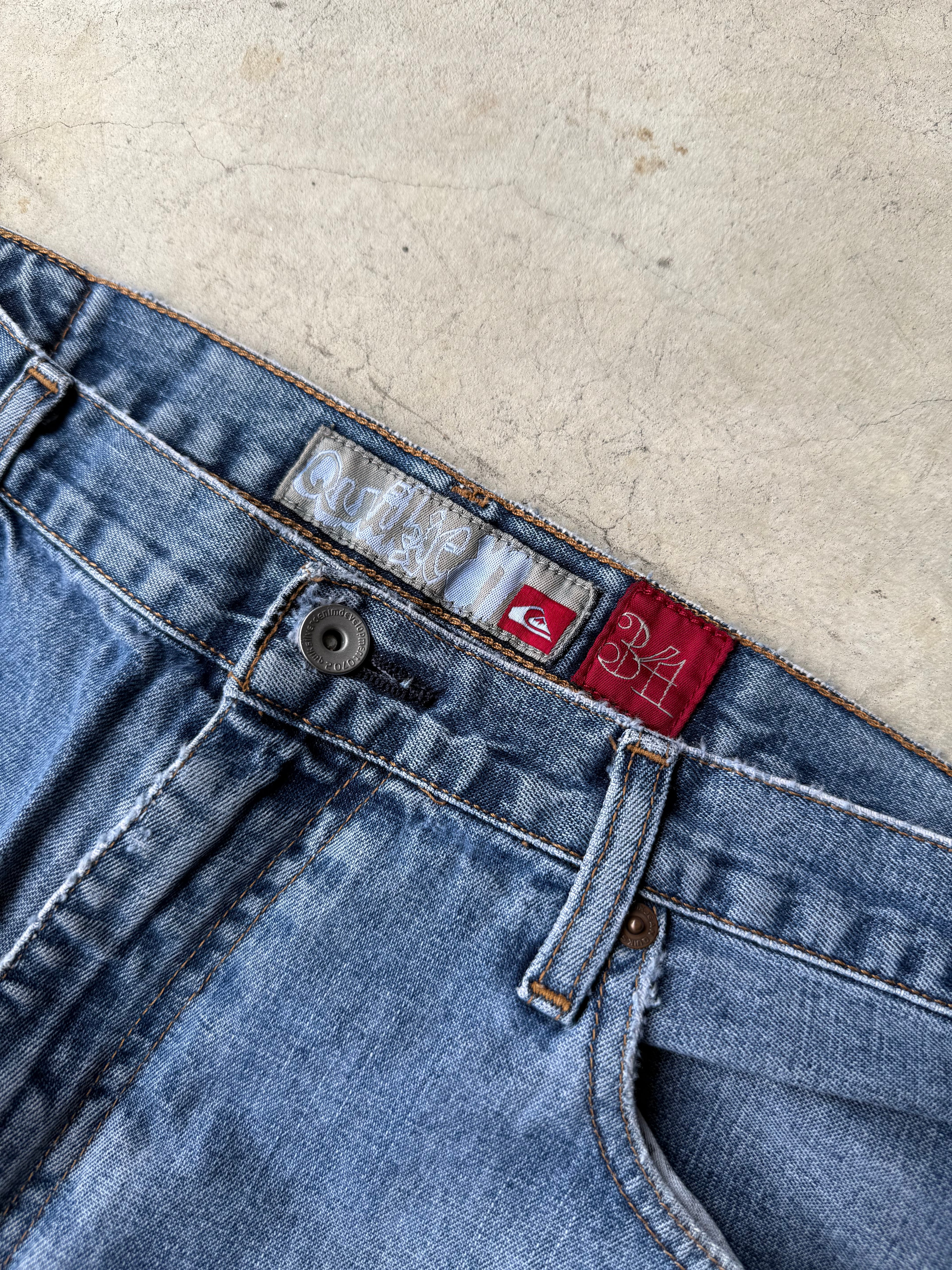 Vintage Faded Quicksilver Blue Jeans - 34