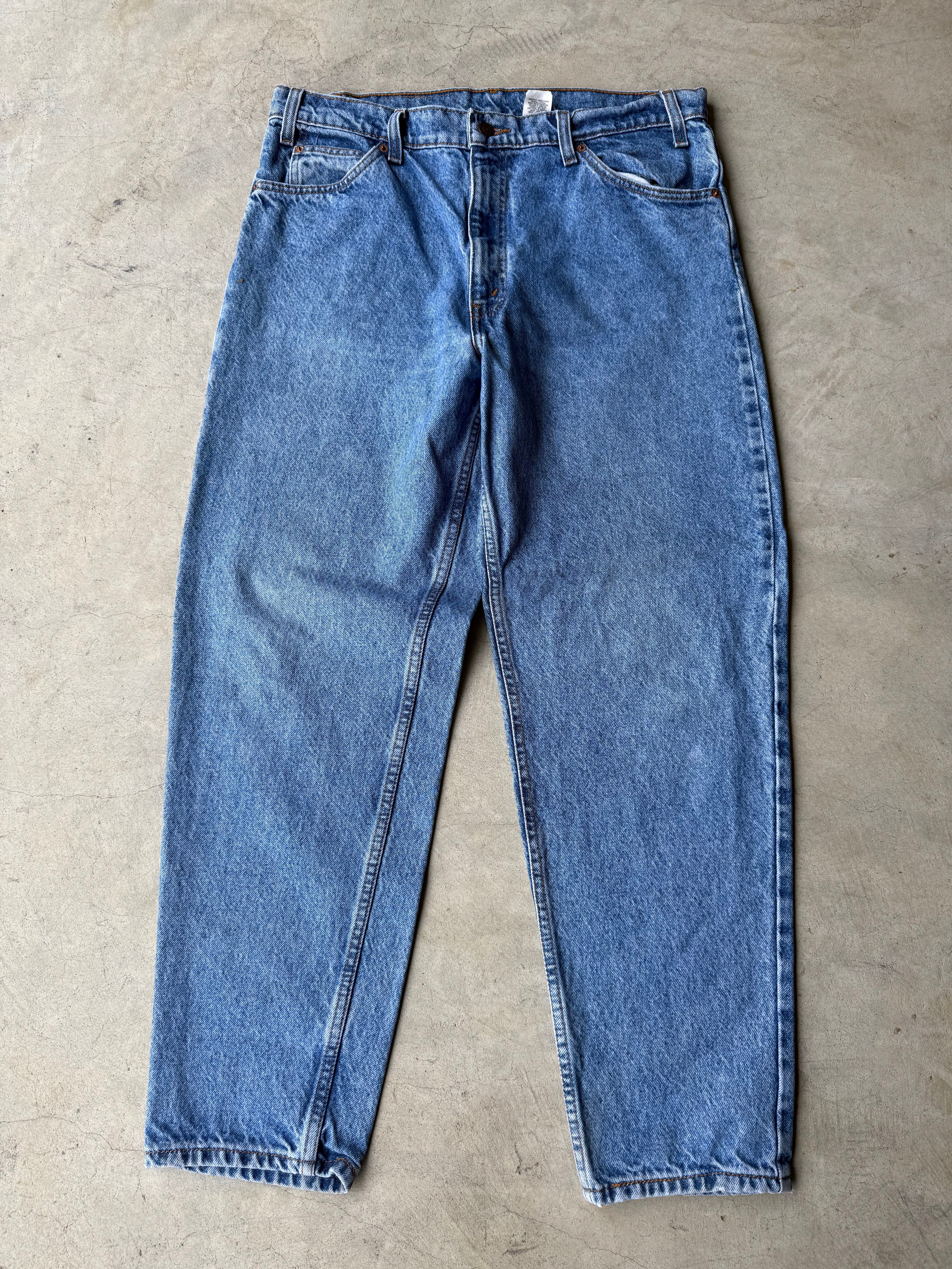 Vintage Levi 550 Orange Tab Jeans - 36