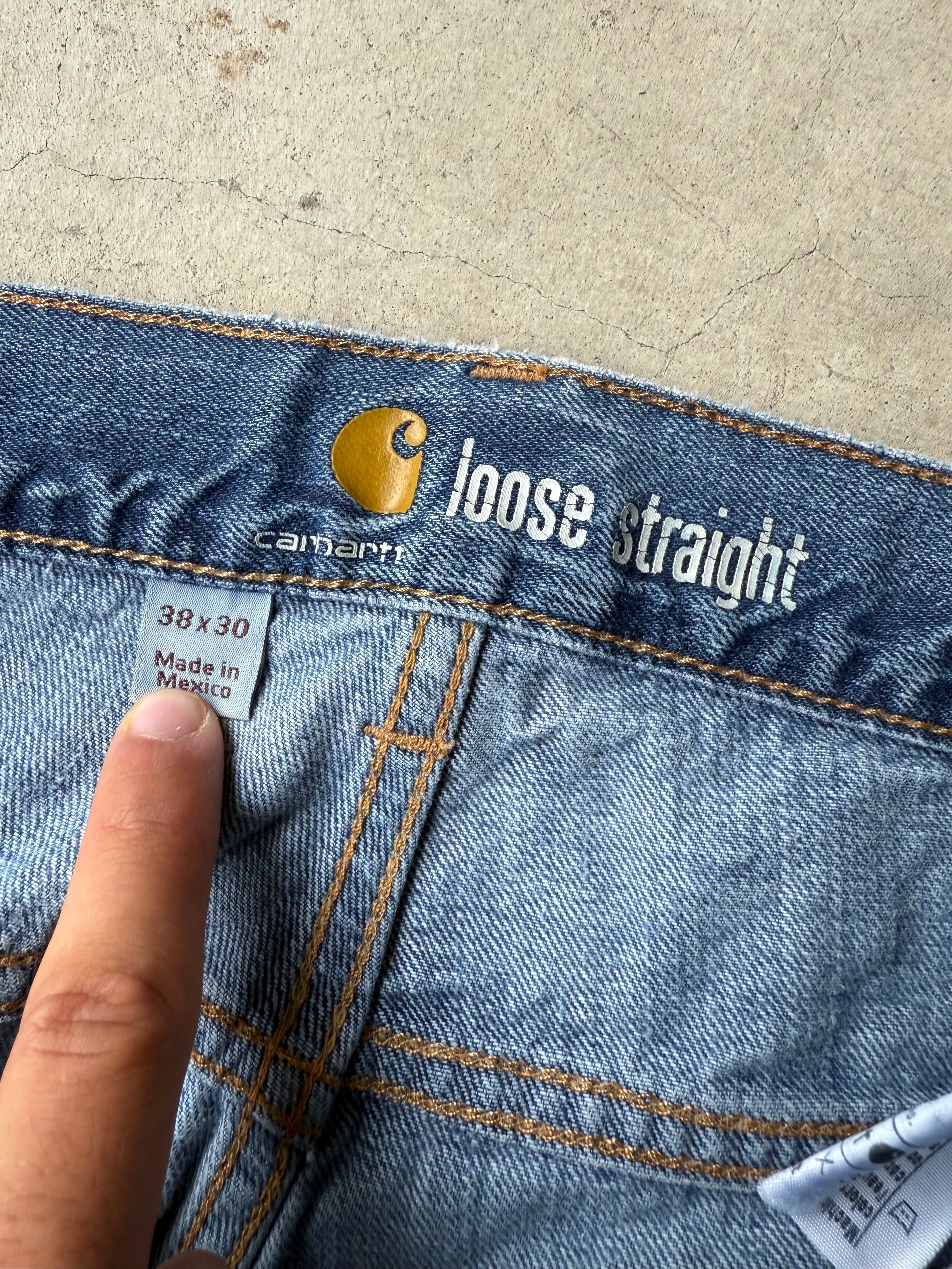 Vintage Carhartt Blue Jeans - 38