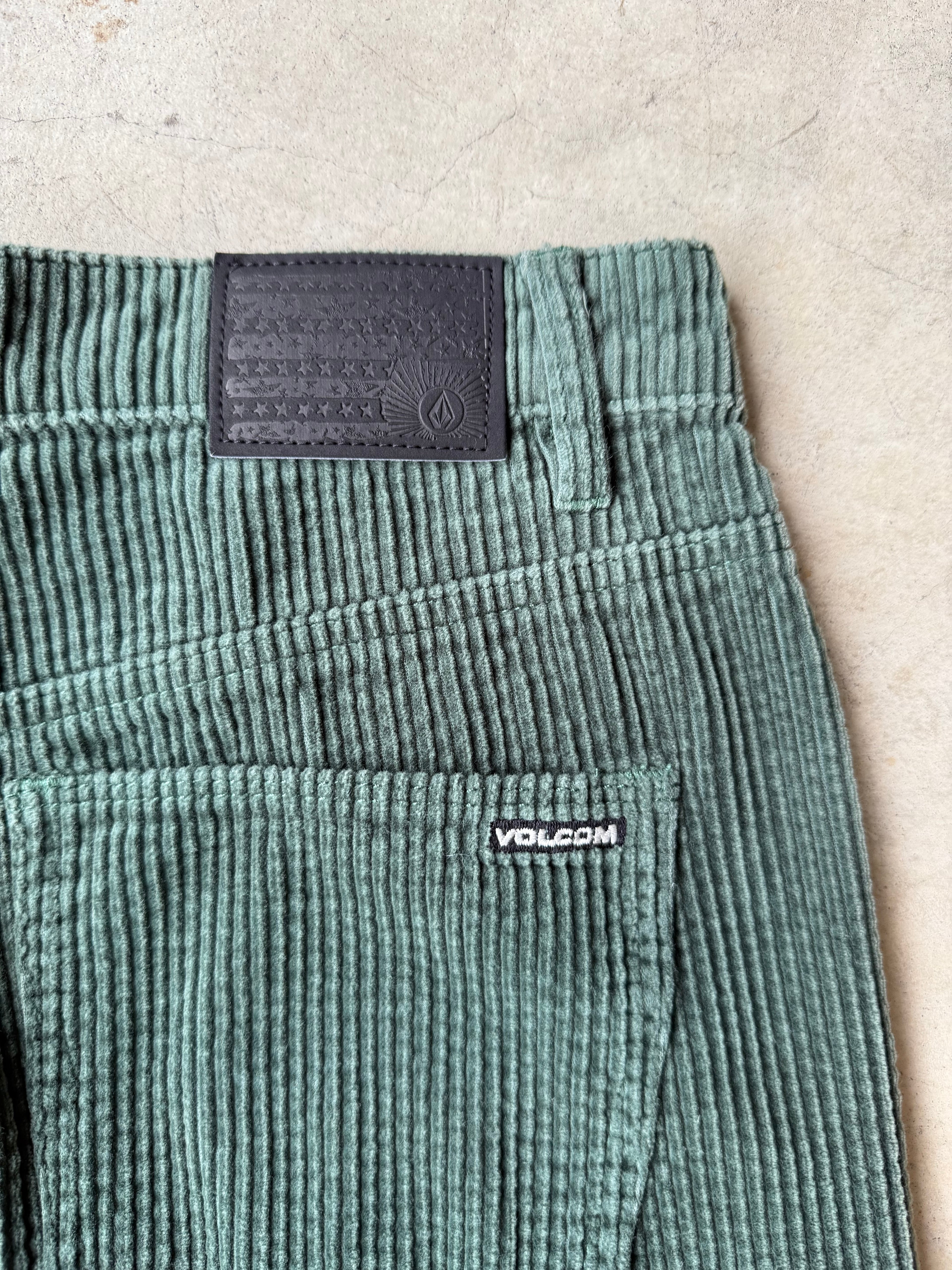 Vintage Volcome Green Corduroy Pants - 28