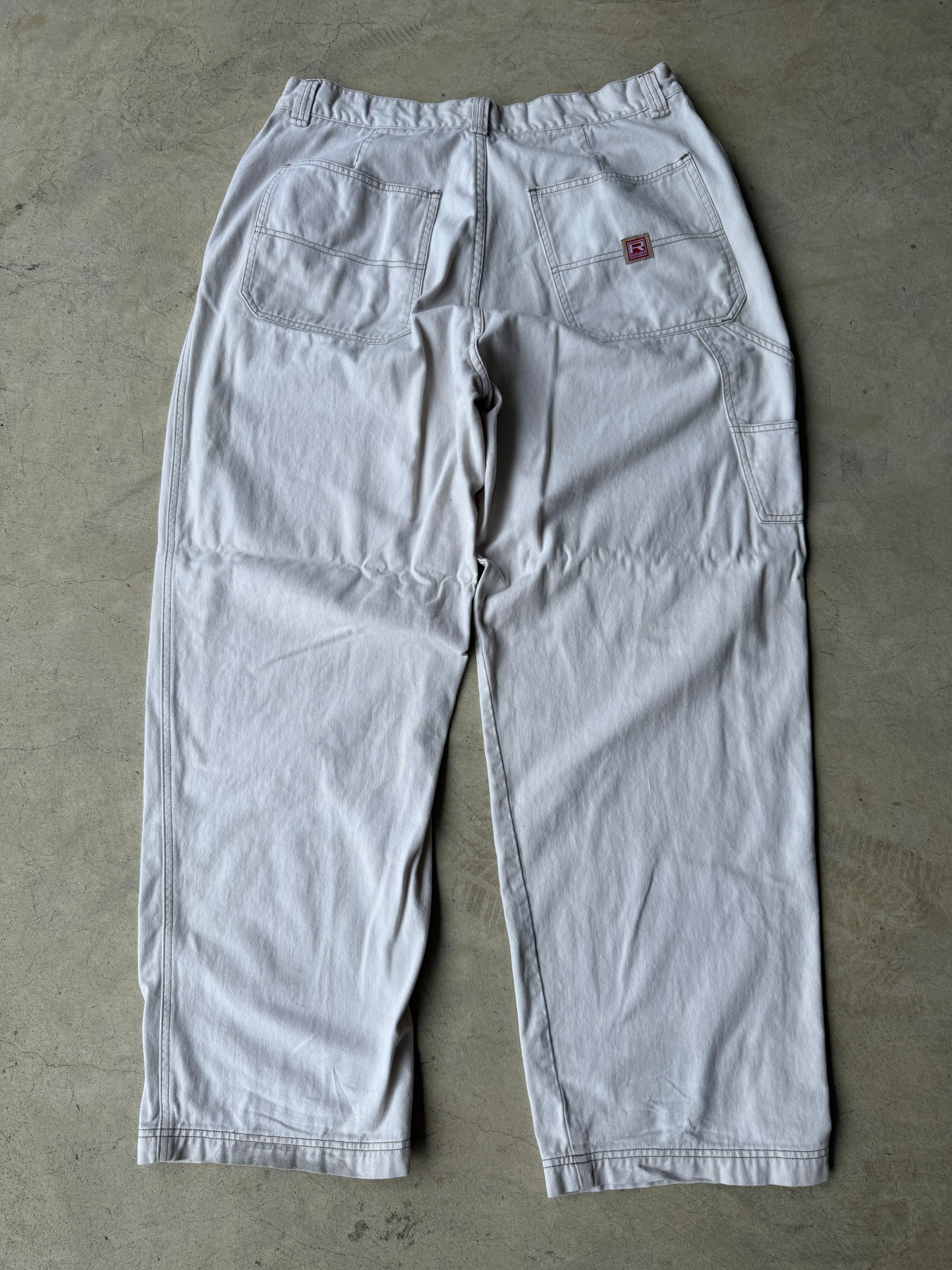 Vintage Redsand Cream Painters Pants - 38