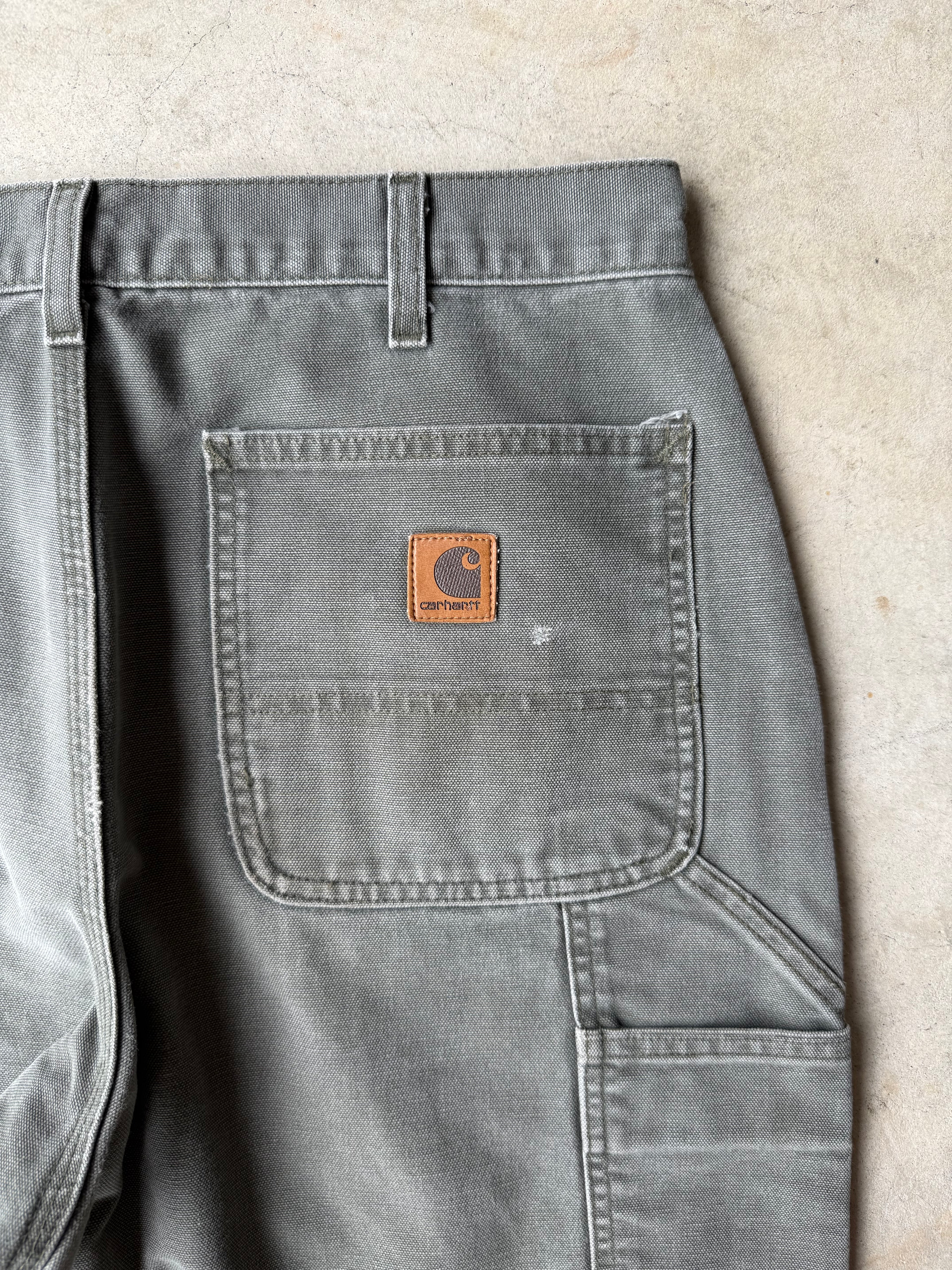 Vintage Carhartt Green Workwear Pants - 34