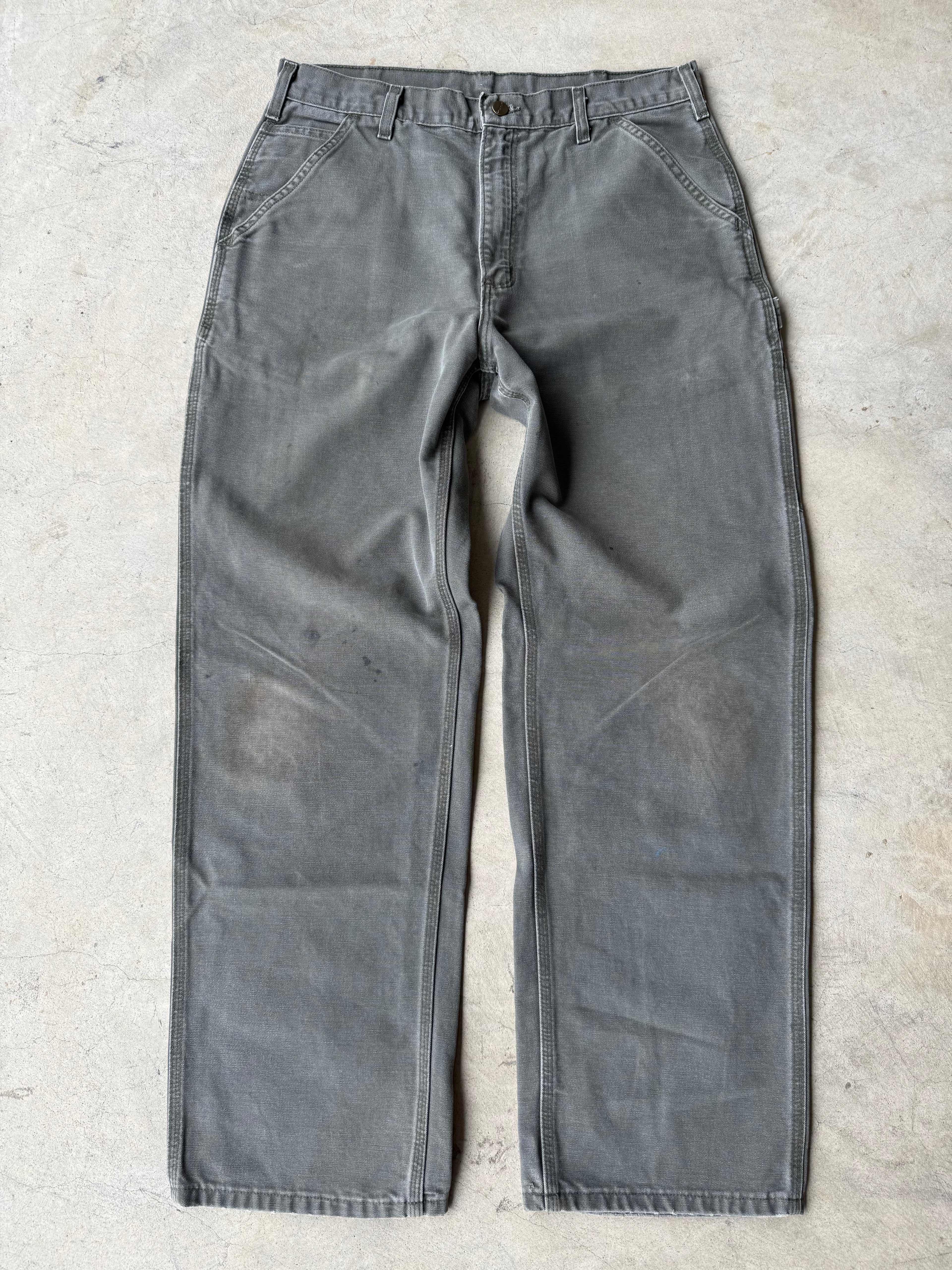 Vintage Carhartt Green Workwear Pants - 34